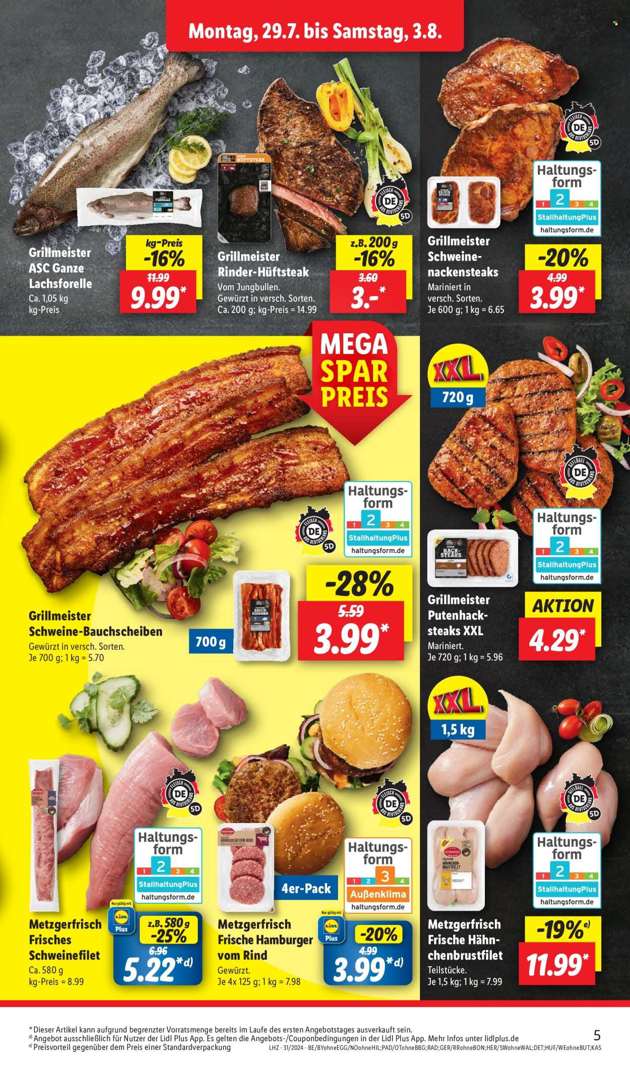 Lidl Prospekte  - 29.07.2024 - 3.08.2024. Seite 7