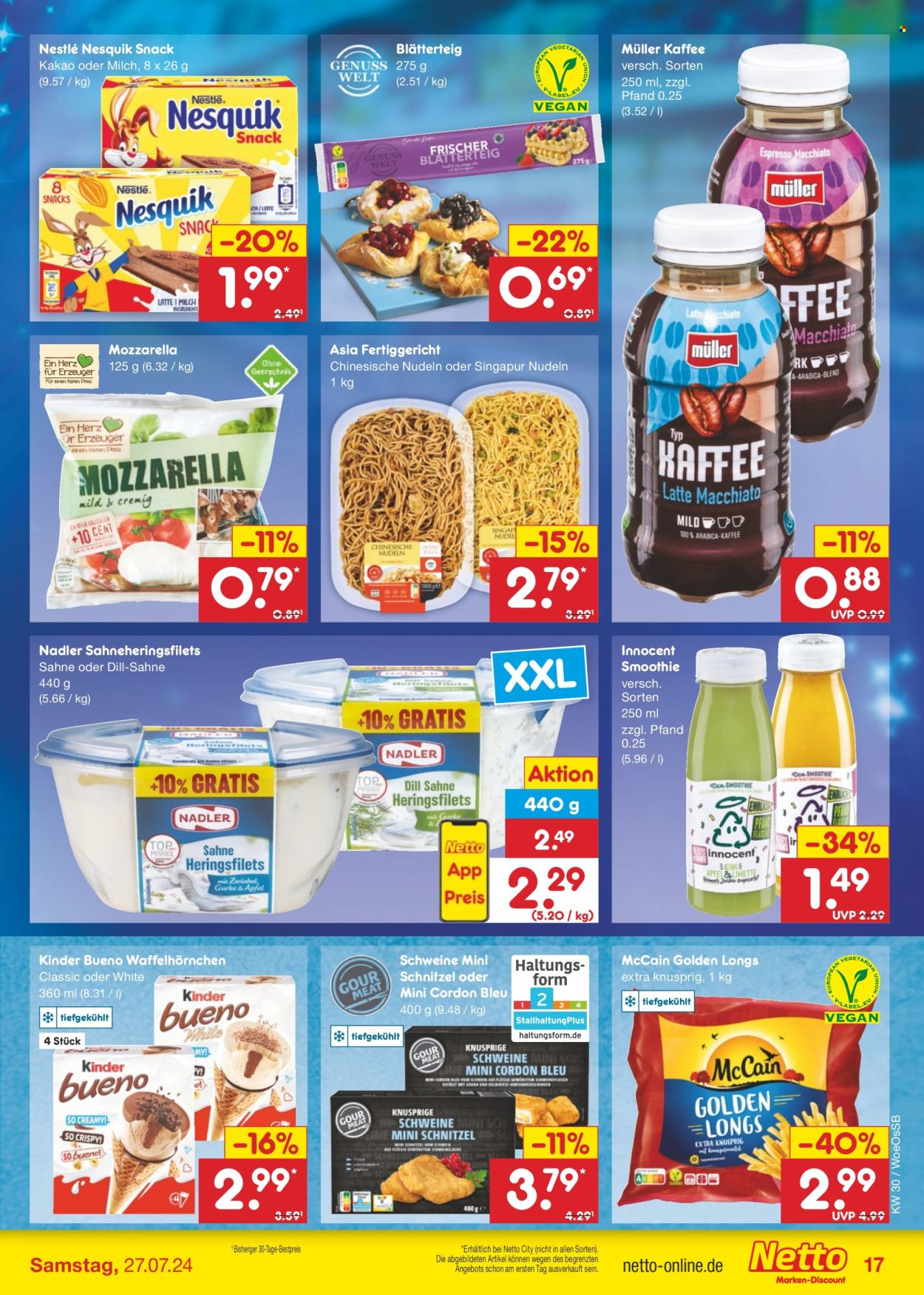 Netto Marken-Discount Prospekte  - 22.07.2024 - 27.07.2024. Seite 19