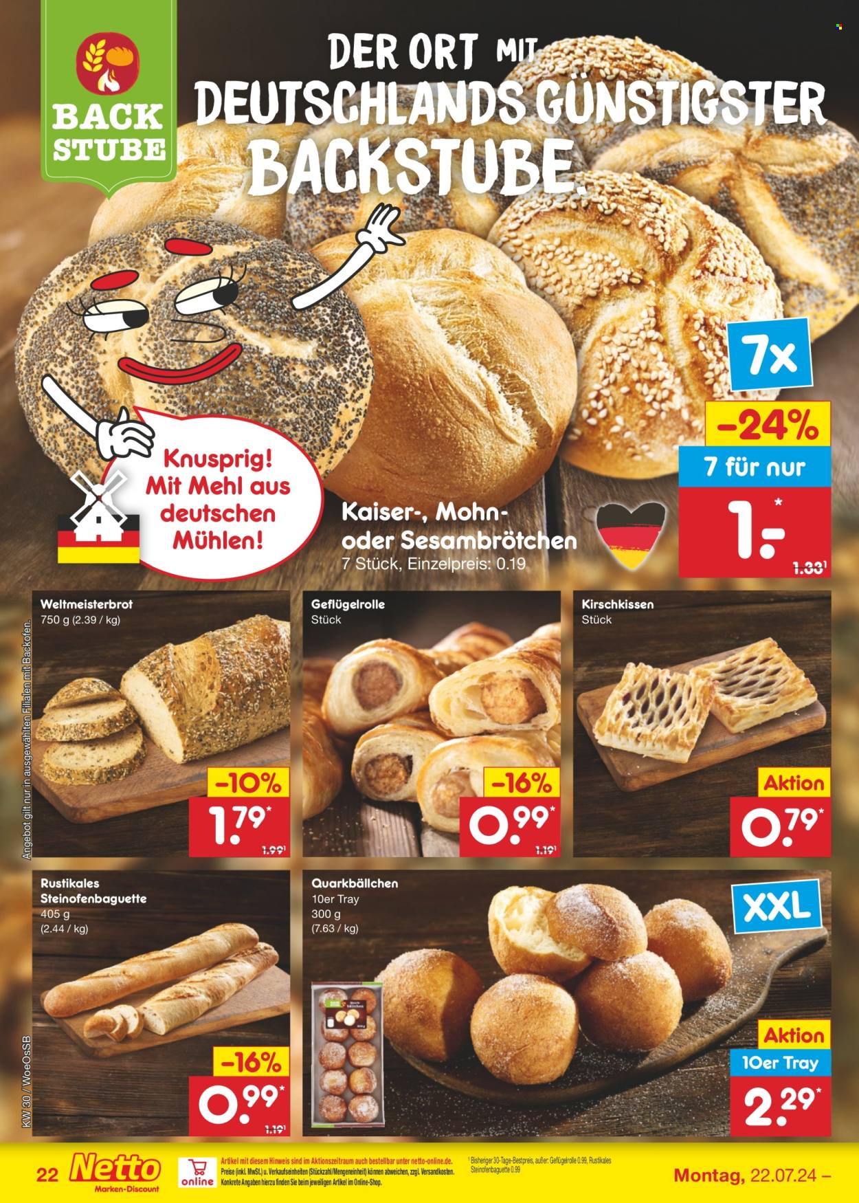 Netto Marken-Discount Prospekte  - 22.07.2024 - 27.07.2024. Seite 24