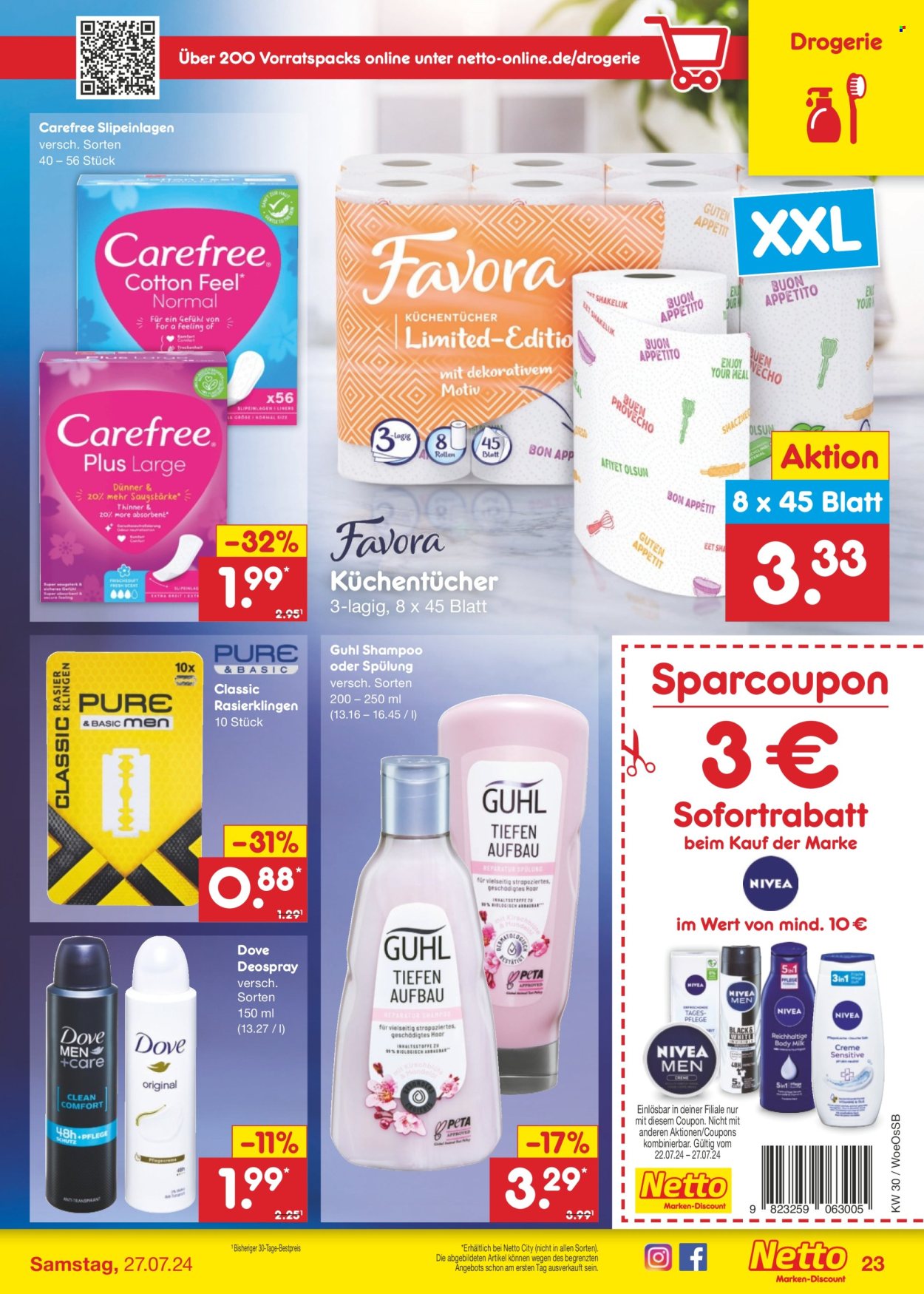 Netto Marken-Discount Prospekte  - 22.07.2024 - 27.07.2024. Seite 25