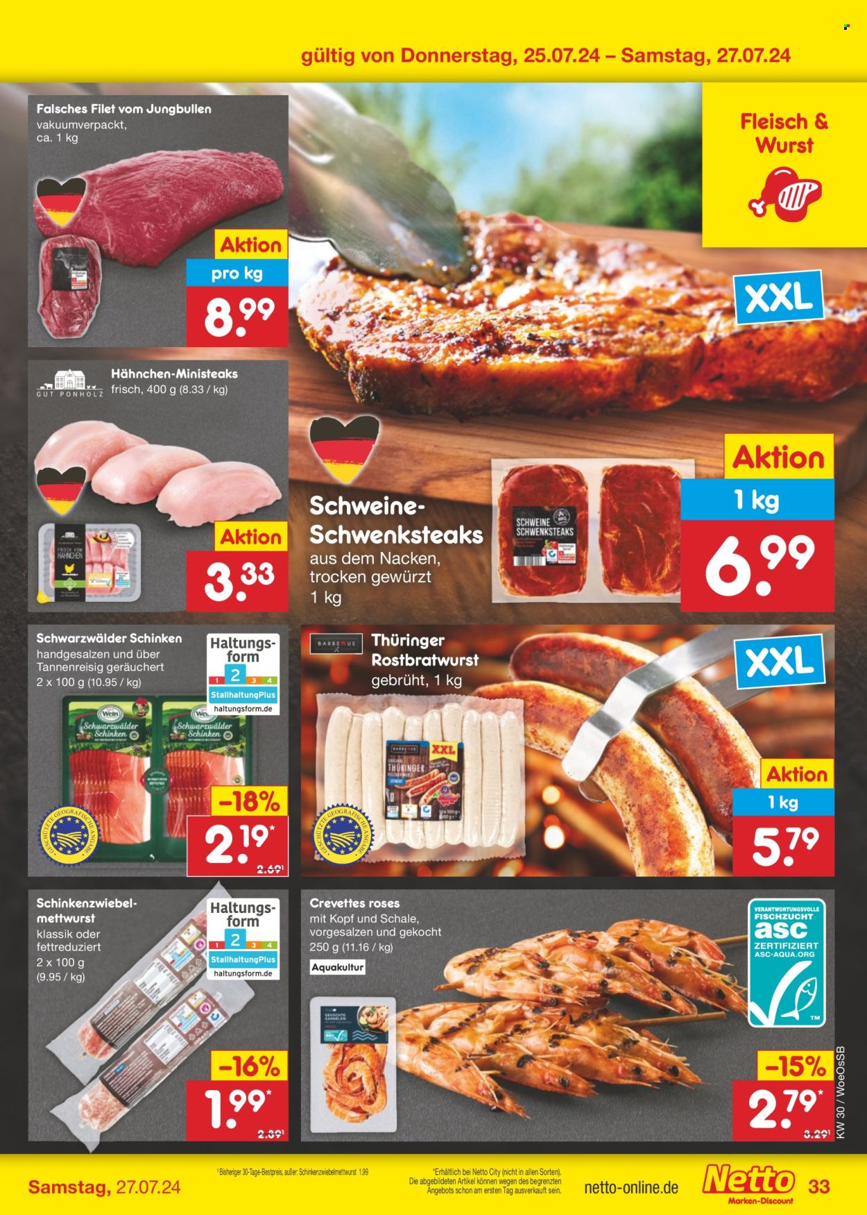 Netto Marken-Discount Prospekte  - 22.07.2024 - 27.07.2024. Seite 39