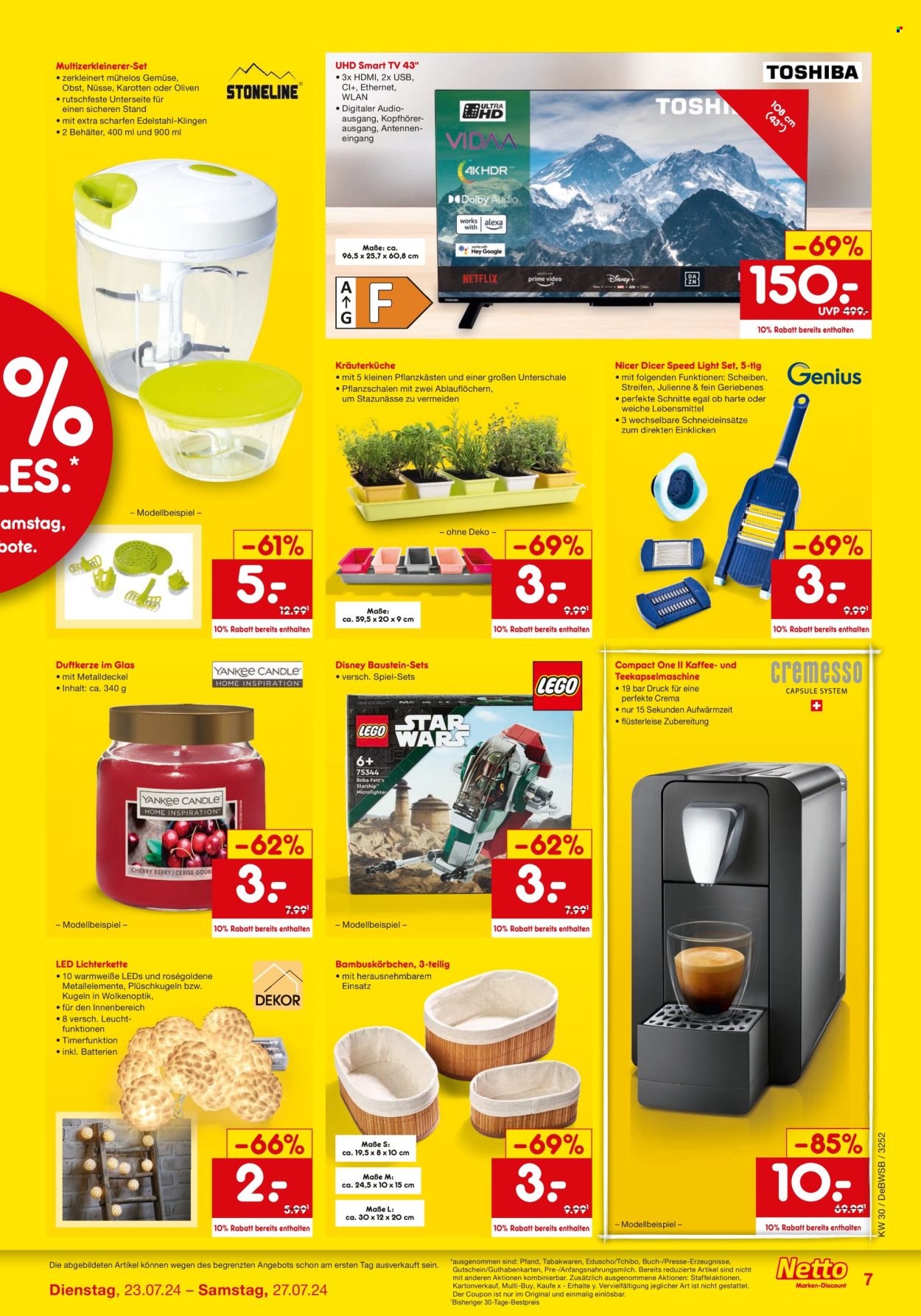 Netto Marken-Discount Prospekte  - 23.07.2024 - 27.07.2024. Seite 7