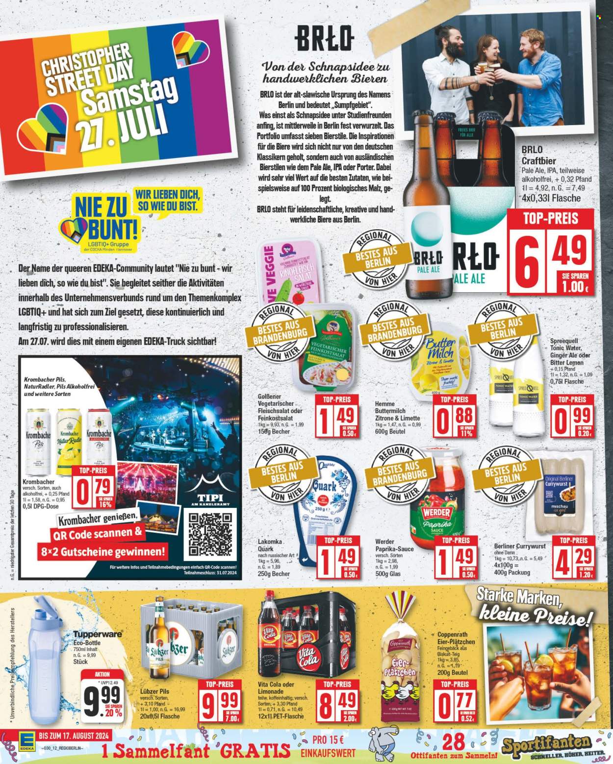 Edeka Prospekte  - 22.07.2024 - 27.07.2024. Seite 12