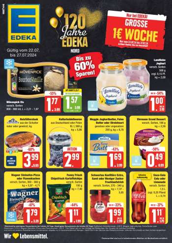 Prospekte Edeka - 22.07.2024 - 27.07.2024.