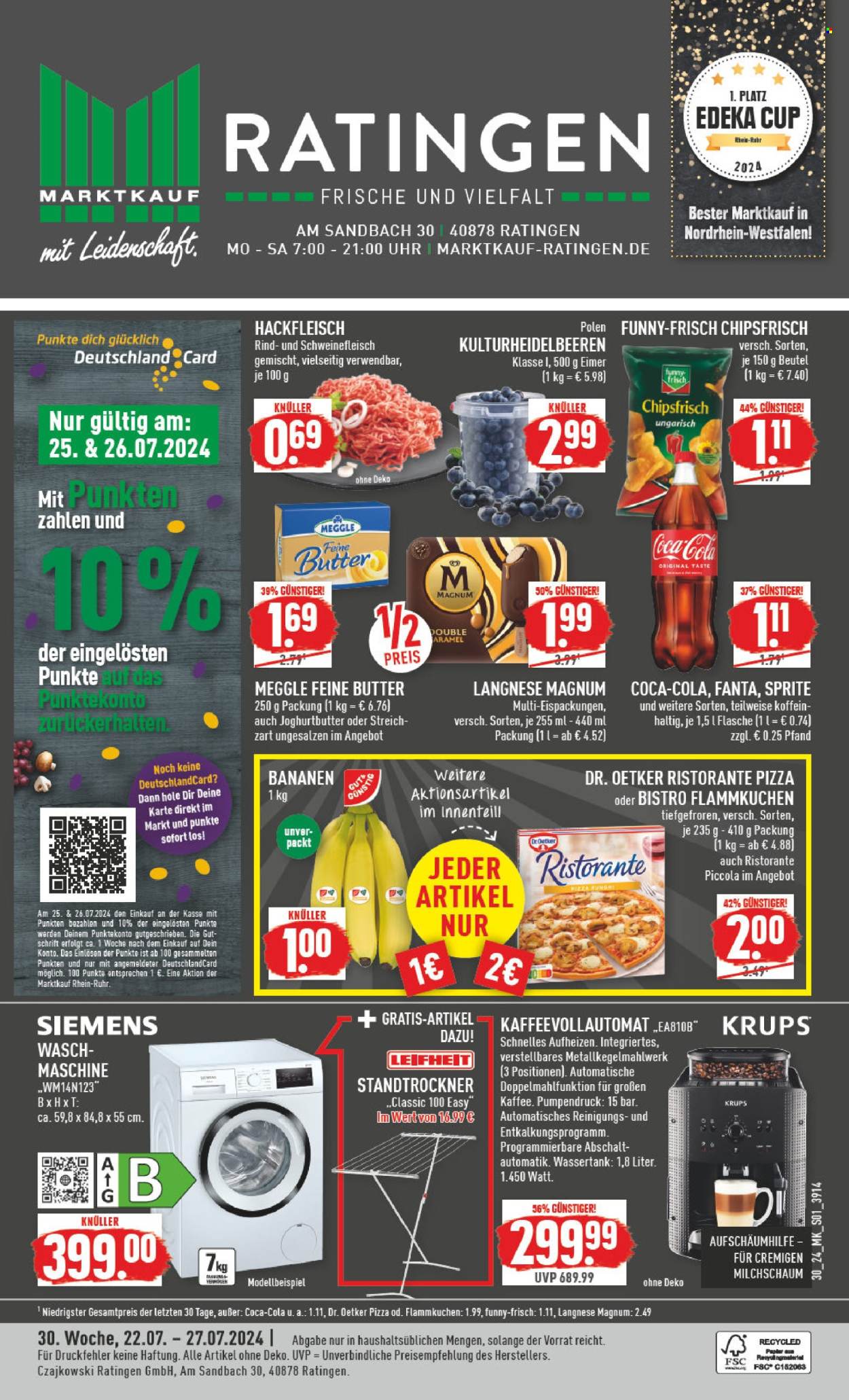 Marktkauf Prospekte  - 22.07.2024 - 27.07.2024. Seite 1