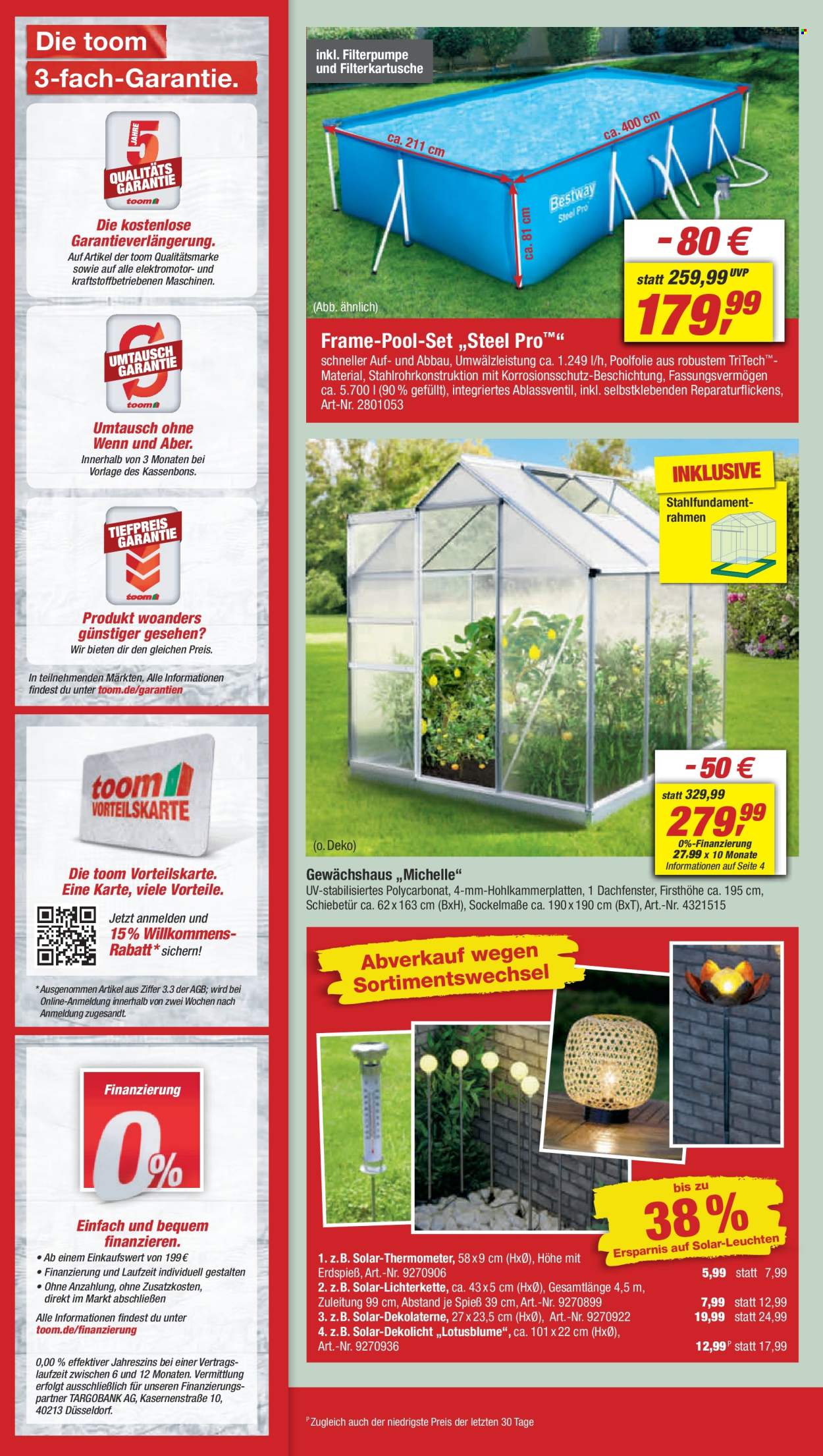 toom Baumarkt Prospekte  - 27.07.2024 - 2.08.2024. Seite 4