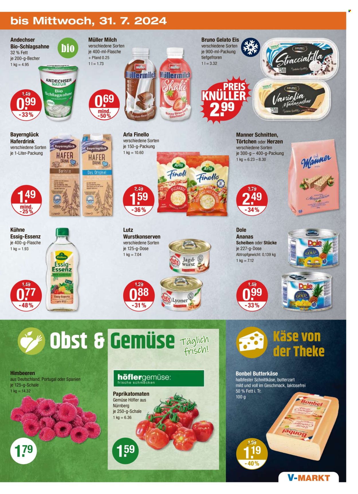 V-Markt Prospekte  - 25.07.2024 - 31.07.2024. Seite 19