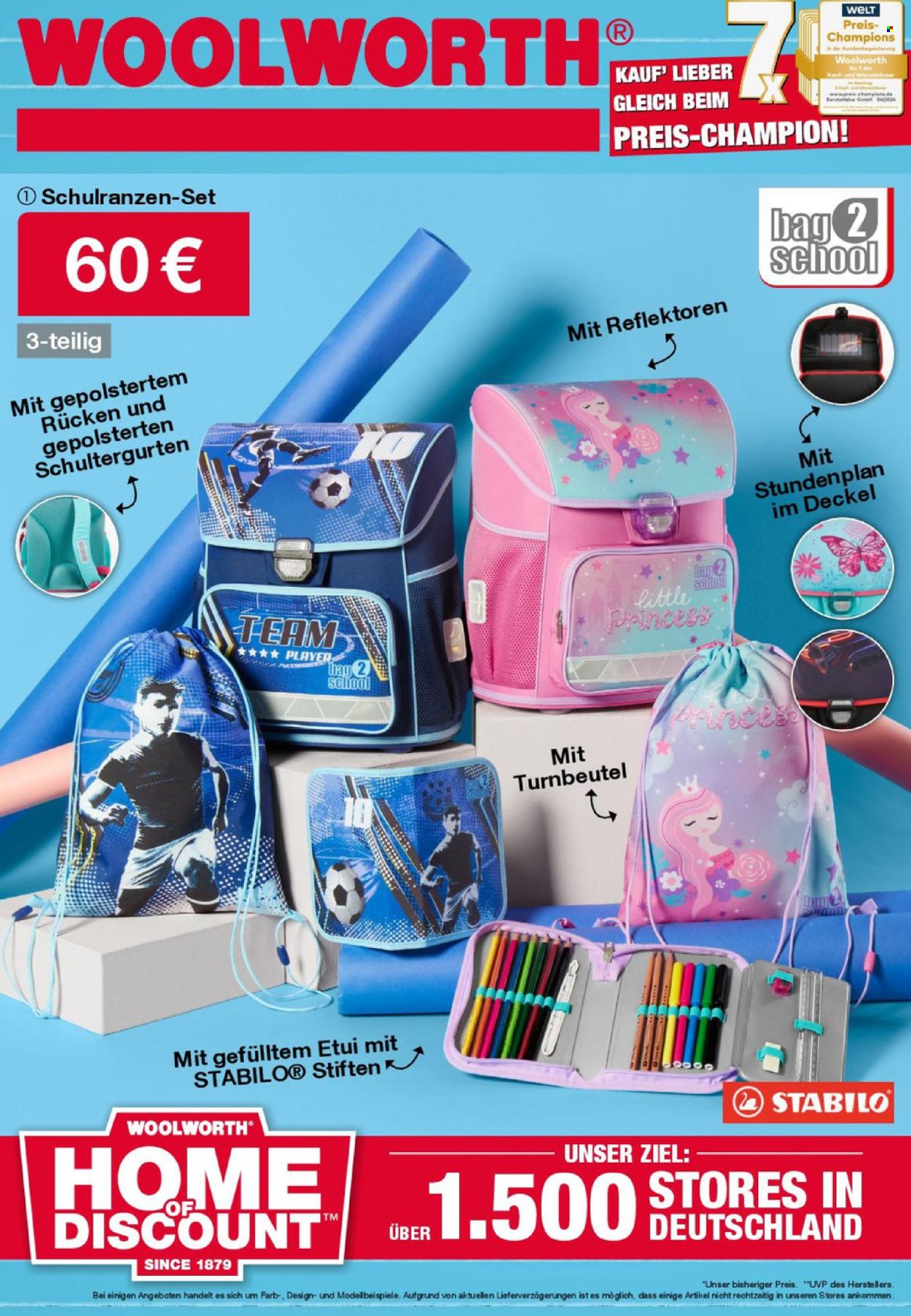 Woolworth Prospekte  - 8.08.2024 - 15.08.2024. Seite 1