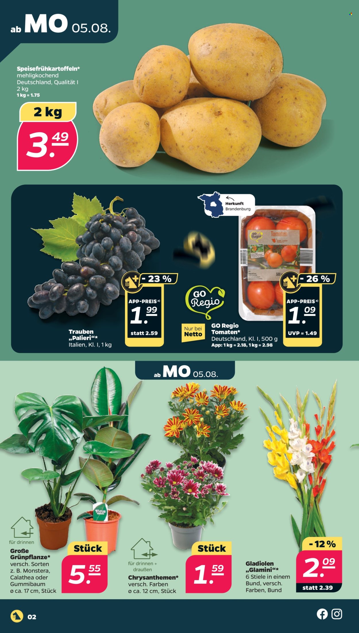 Netto Prospekte  - 5.08.2024 - 10.08.2024. Seite 2