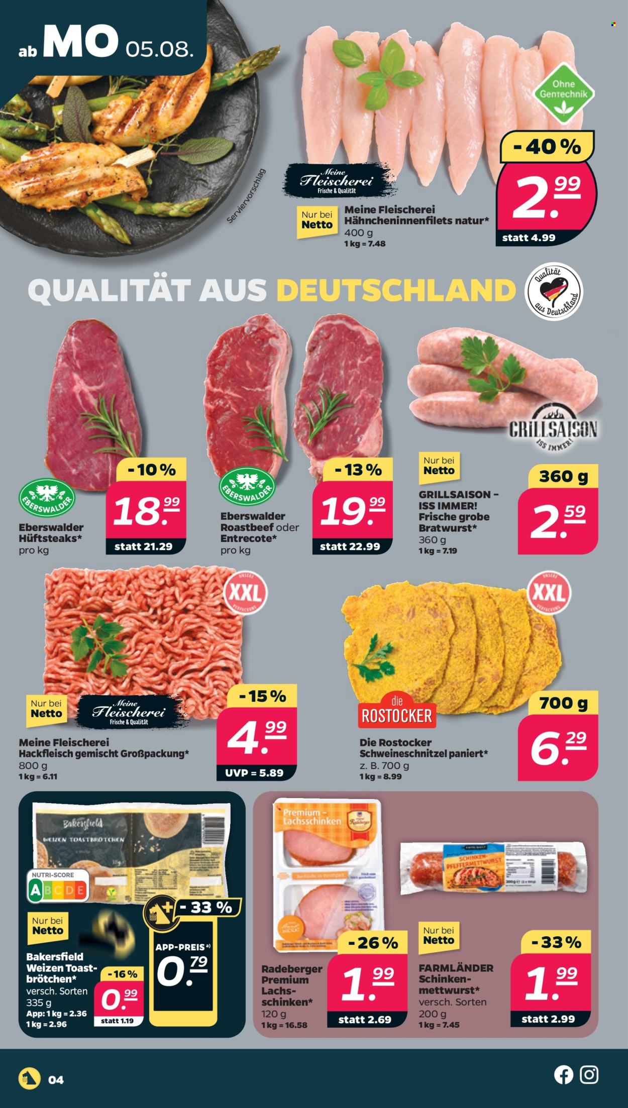 Netto Prospekte  - 5.08.2024 - 10.08.2024. Seite 4