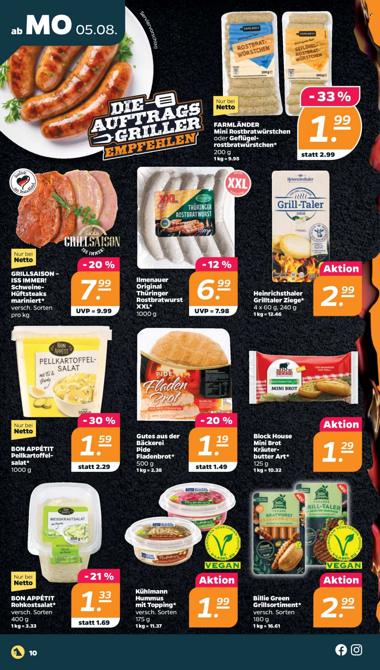 Netto Prospekte  - 5.08.2024 - 10.08.2024. Seite 10