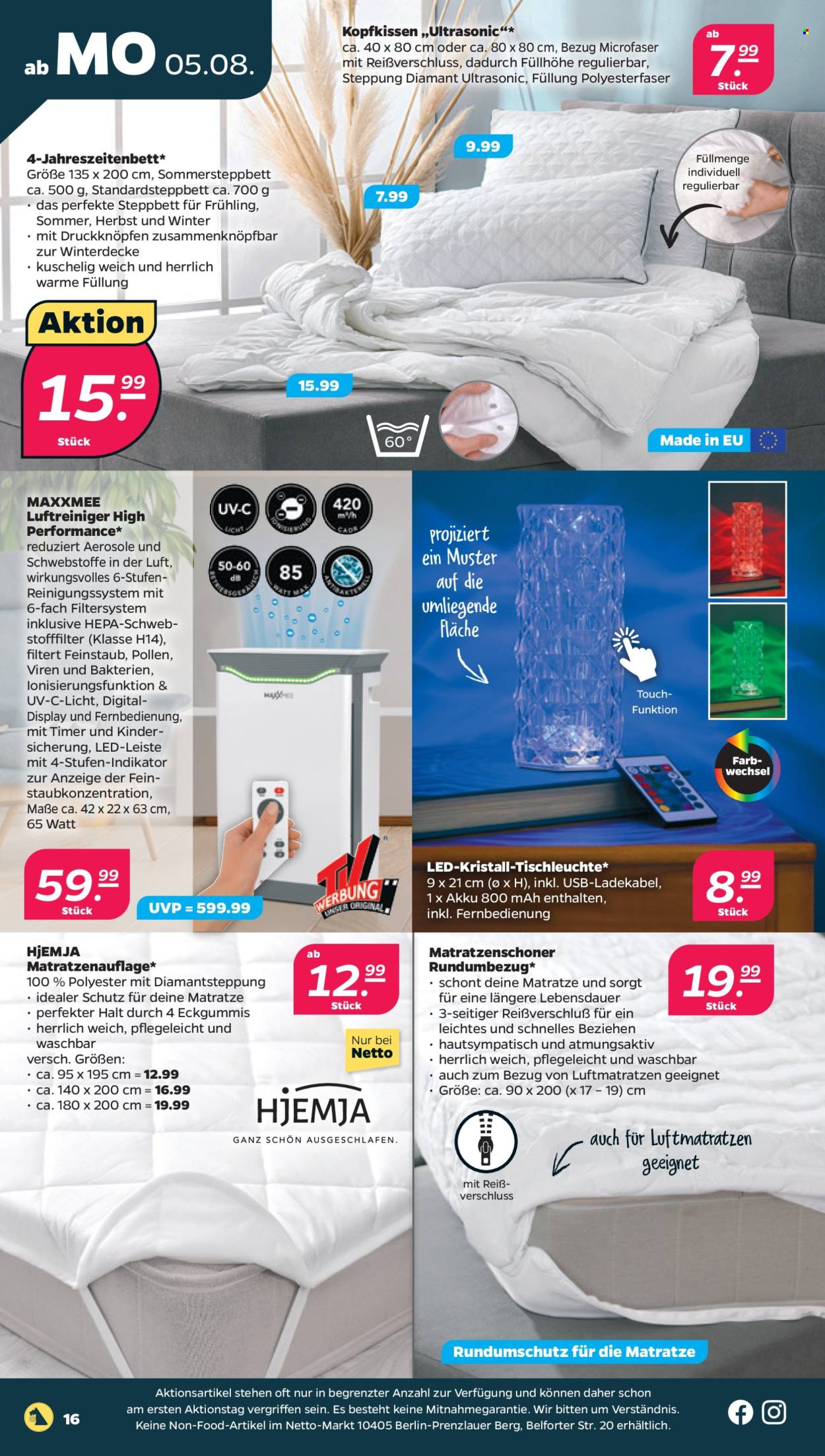 Netto Prospekte  - 5.08.2024 - 10.08.2024. Seite 16
