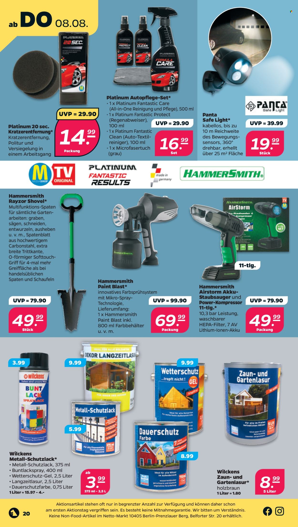 Netto Prospekte  - 5.08.2024 - 10.08.2024. Seite 20