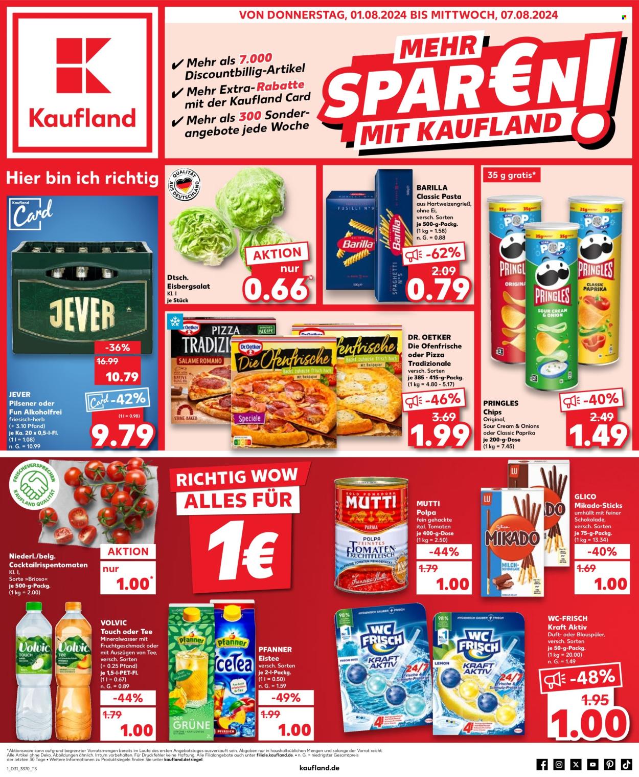 Kaufland Prospekte  - 1.08.2024 - 7.08.2024. Seite 1