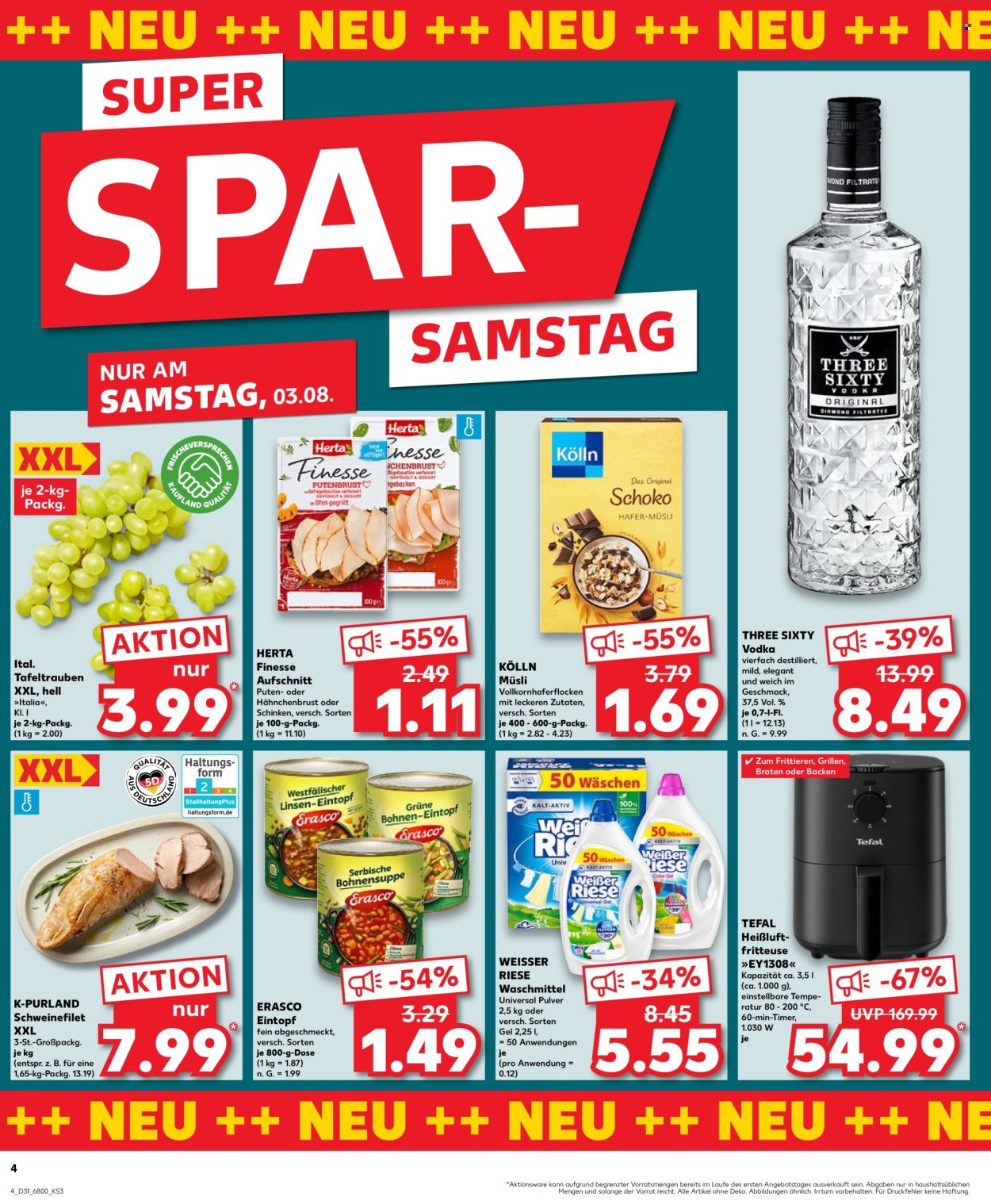 Kaufland Prospekte  - 1.08.2024 - 7.08.2024. Seite 4