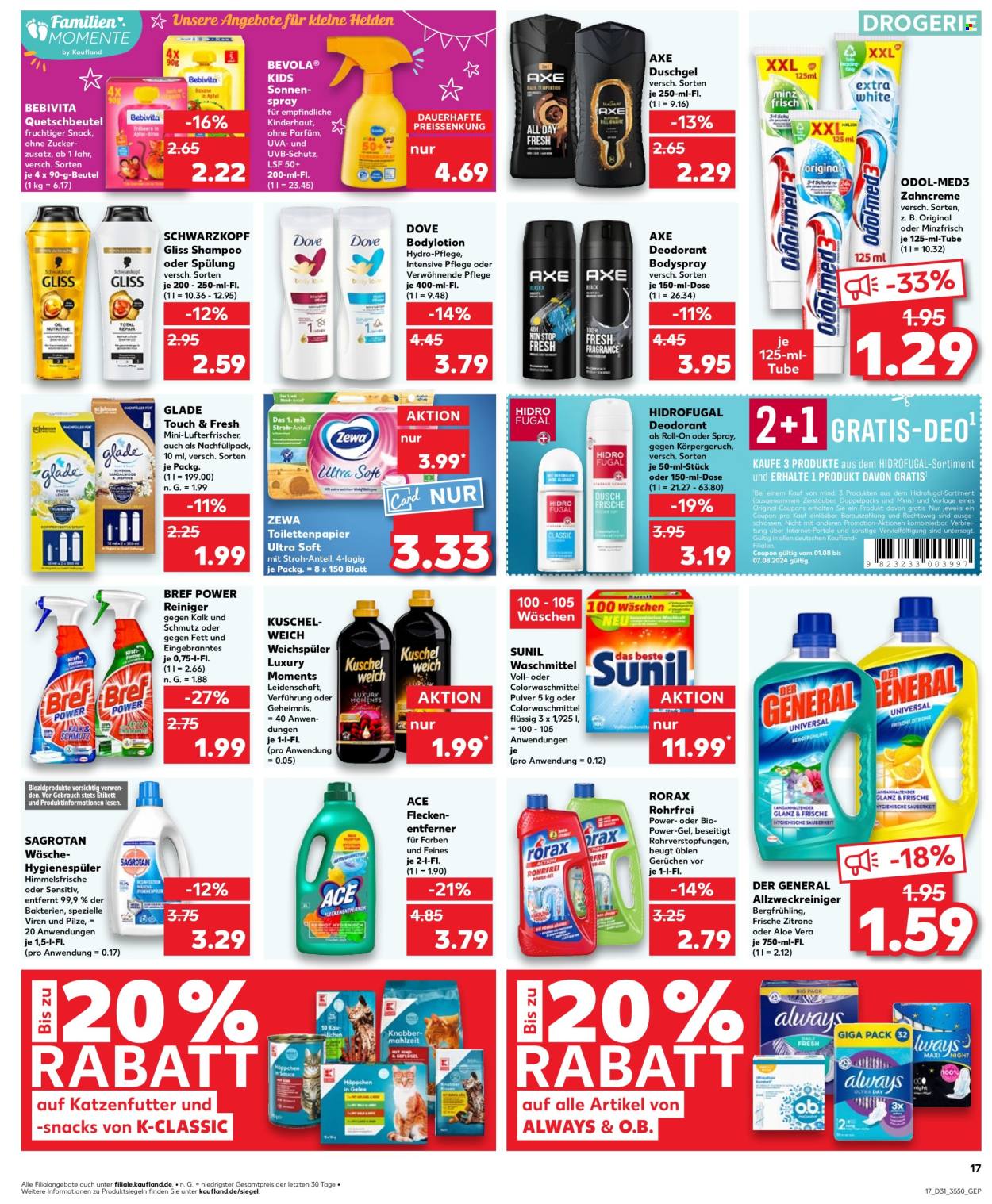 Kaufland Prospekte  - 1.08.2024 - 7.08.2024. Seite 17