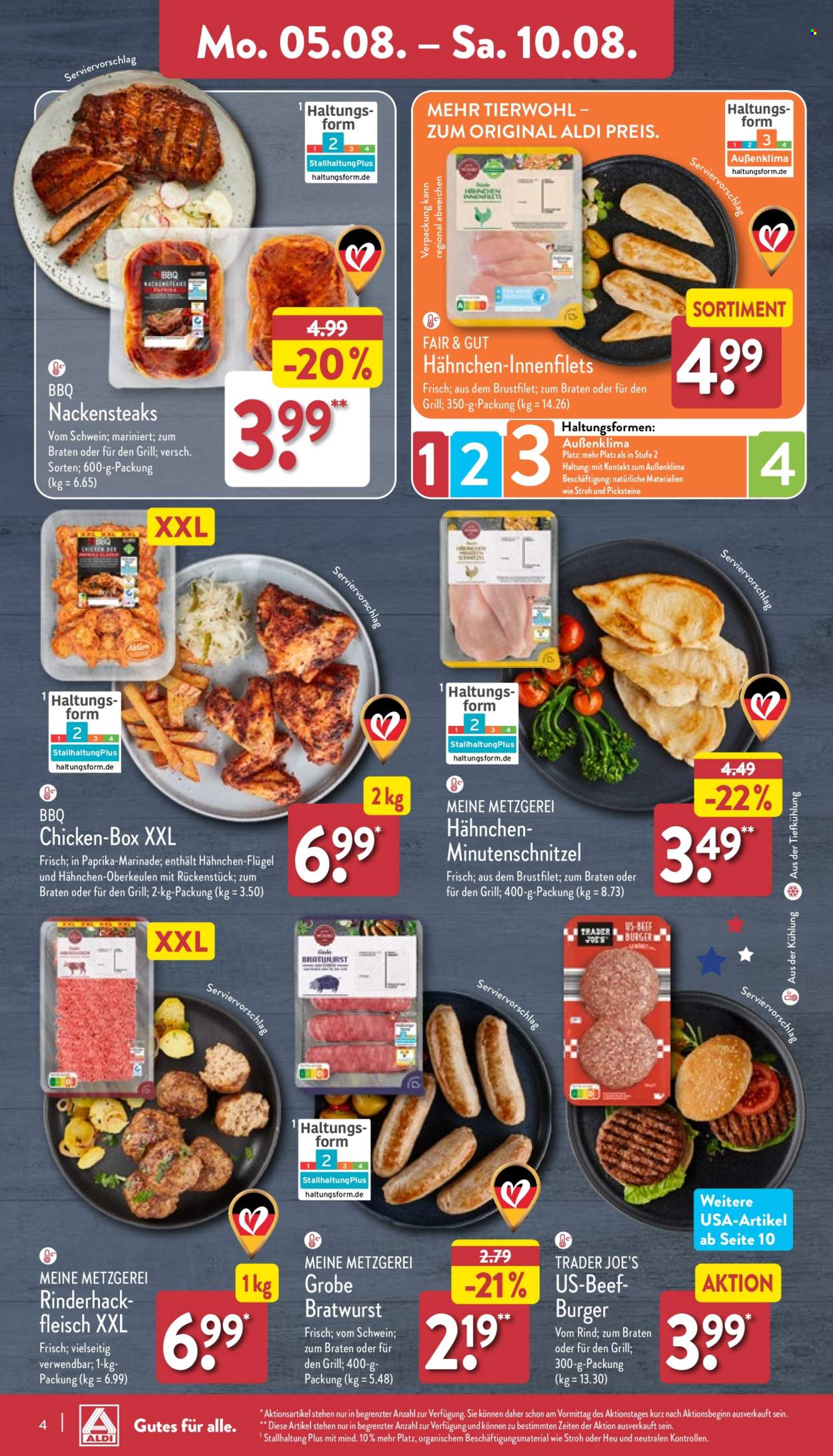 ALDI Nord Prospekte  - 5.08.2024 - 10.08.2024. Seite 4