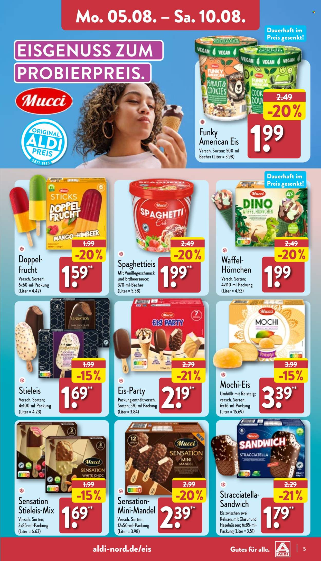 ALDI Nord Prospekte  - 5.08.2024 - 10.08.2024. Seite 5