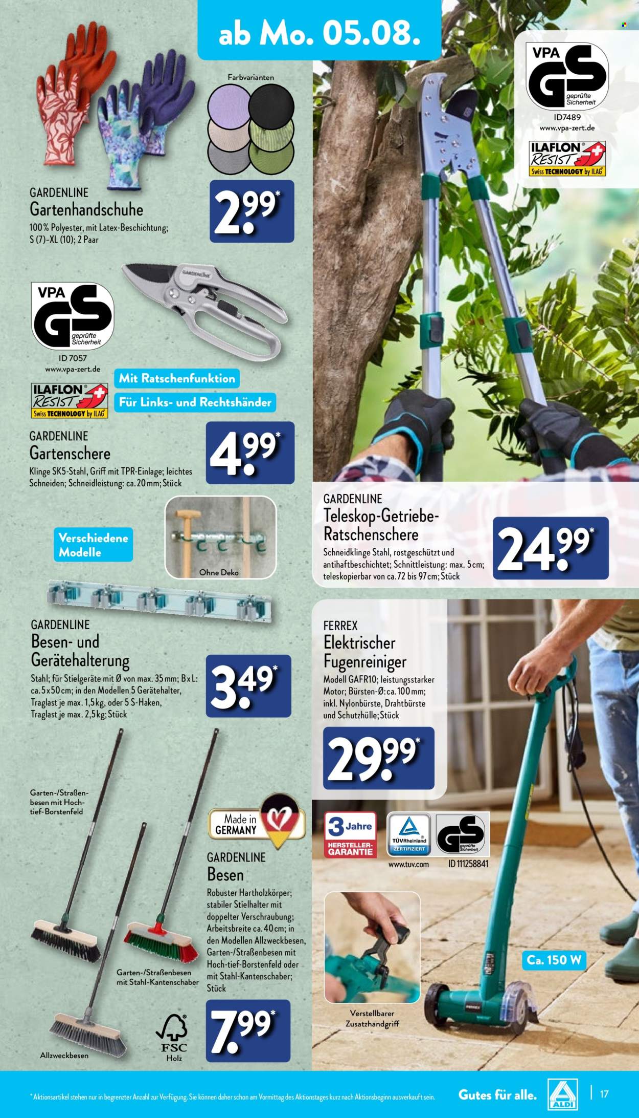 ALDI Nord Prospekte  - 5.08.2024 - 10.08.2024. Seite 17