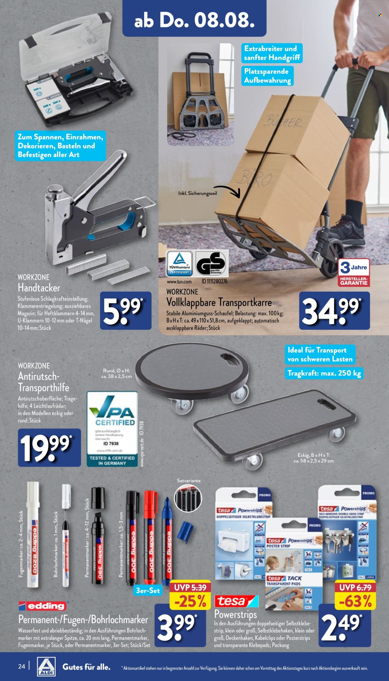 ALDI Nord Prospekte  - 5.08.2024 - 10.08.2024. Seite 24