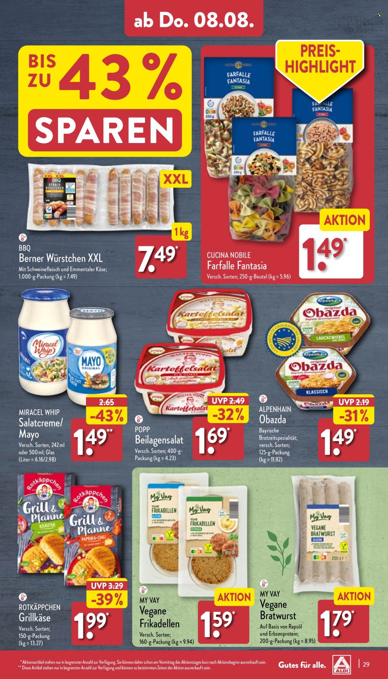 ALDI Nord Prospekte  - 5.08.2024 - 10.08.2024. Seite 29