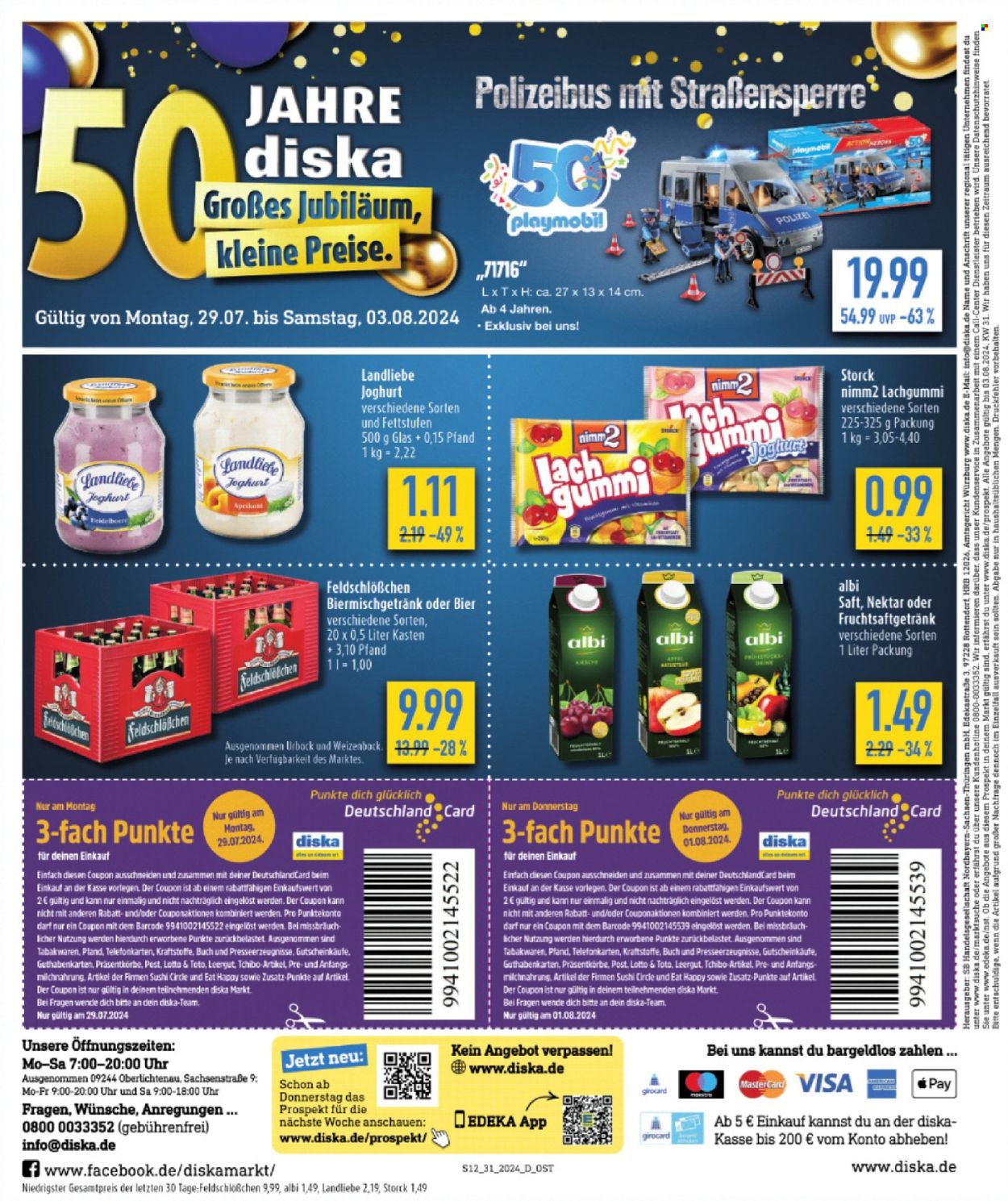 Diska Prospekte  - 29.07.2024 - 3.08.2024. Seite 12