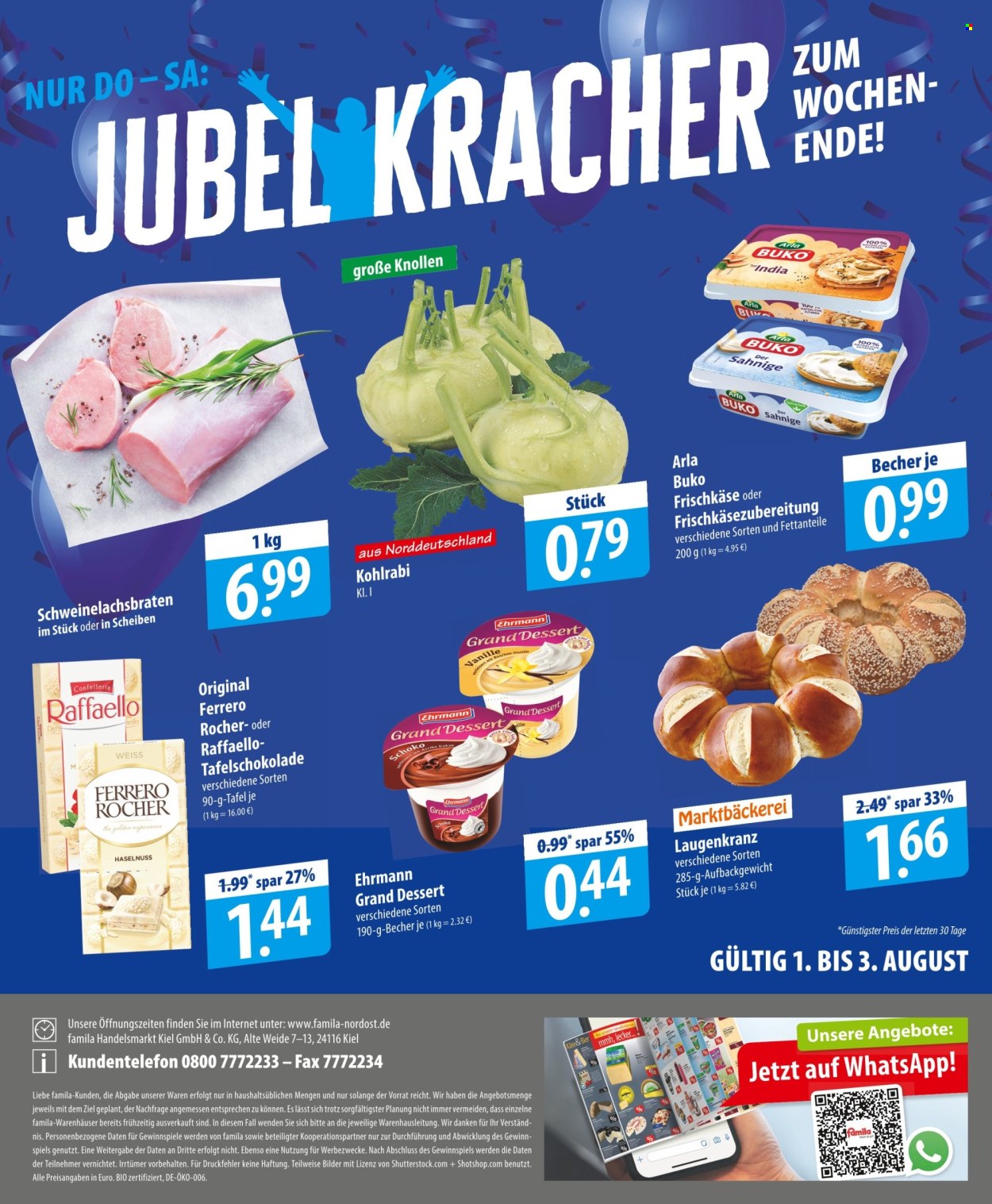 famila Prospekte  - 29.07.2024 - 3.08.2024. Seite 24