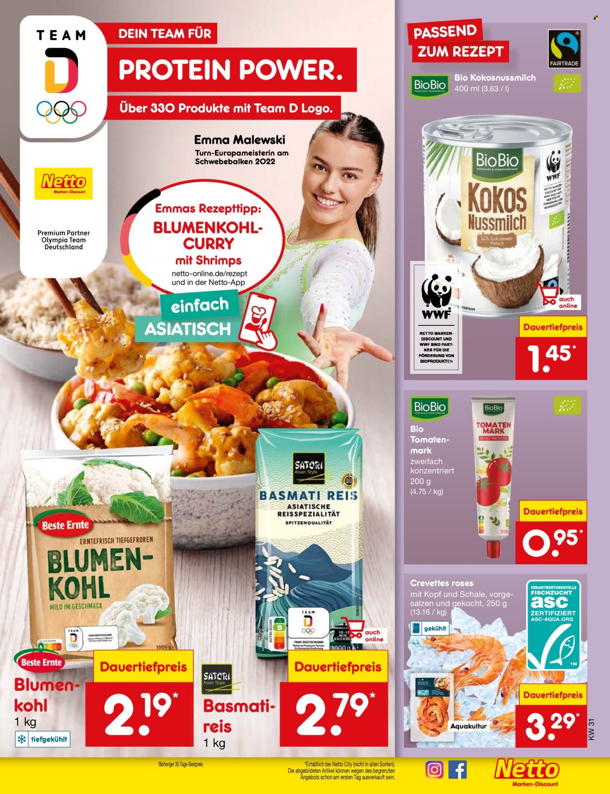 Netto Marken-Discount Prospekte  - 29.07.2024 - 3.08.2024. Seite 15