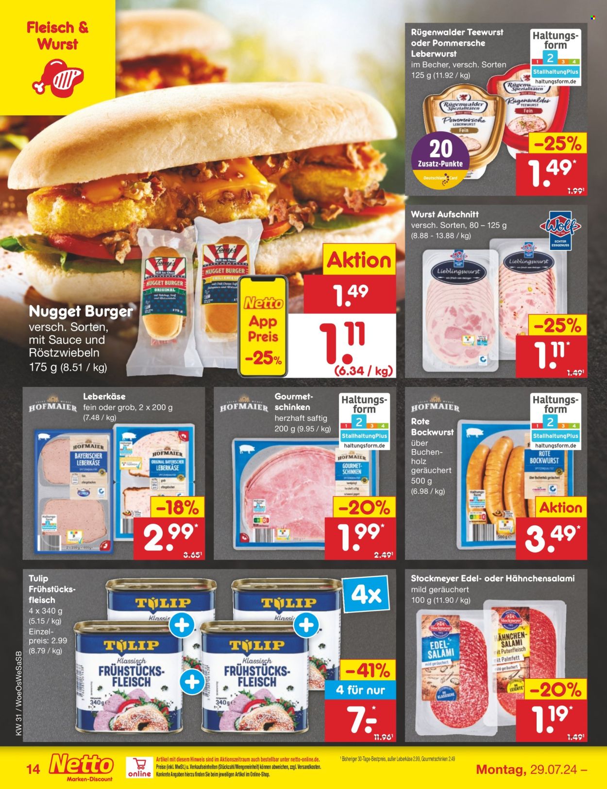 Netto Marken-Discount Prospekte  - 29.07.2024 - 3.08.2024. Seite 18