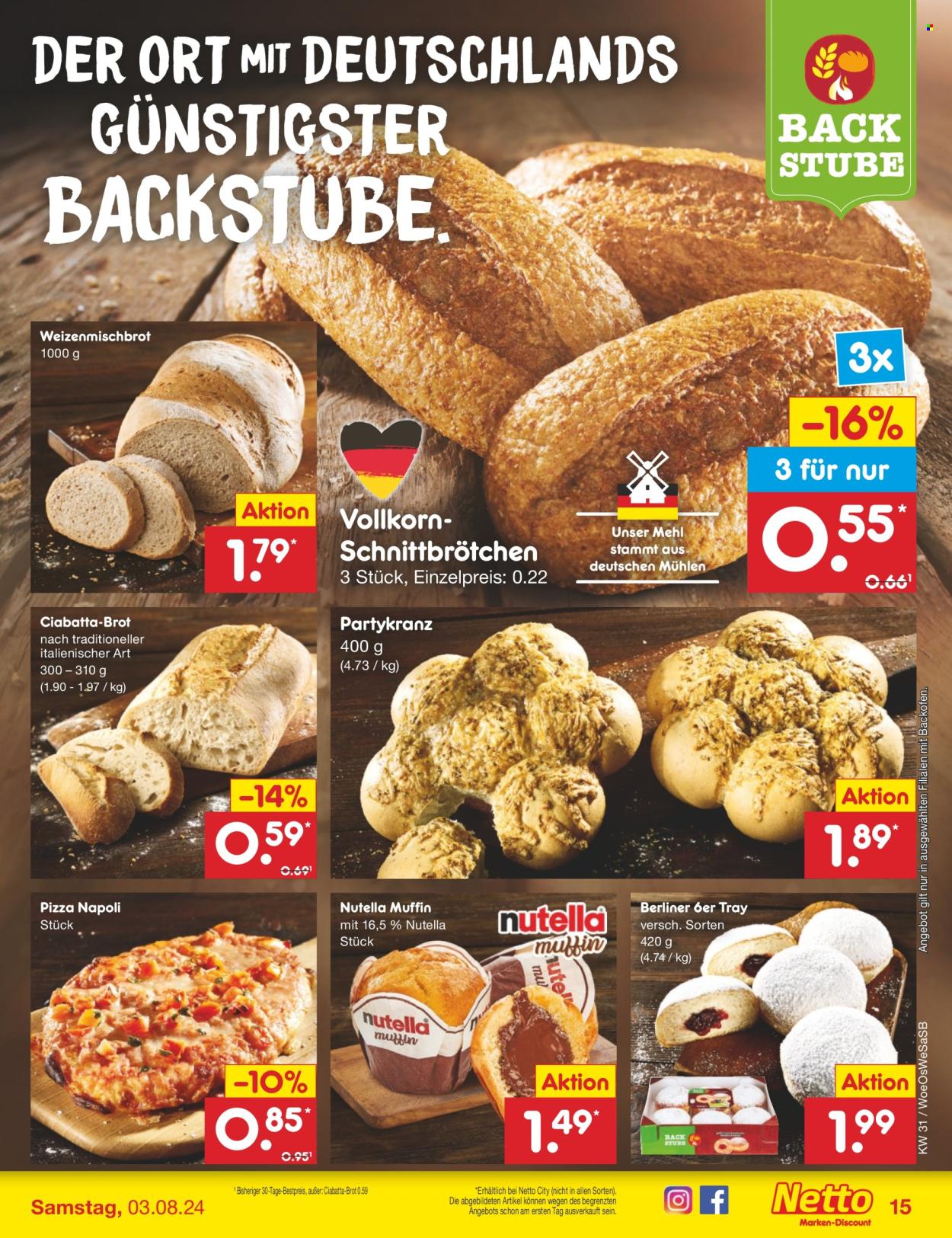Netto Marken-Discount Prospekte  - 29.07.2024 - 3.08.2024. Seite 19