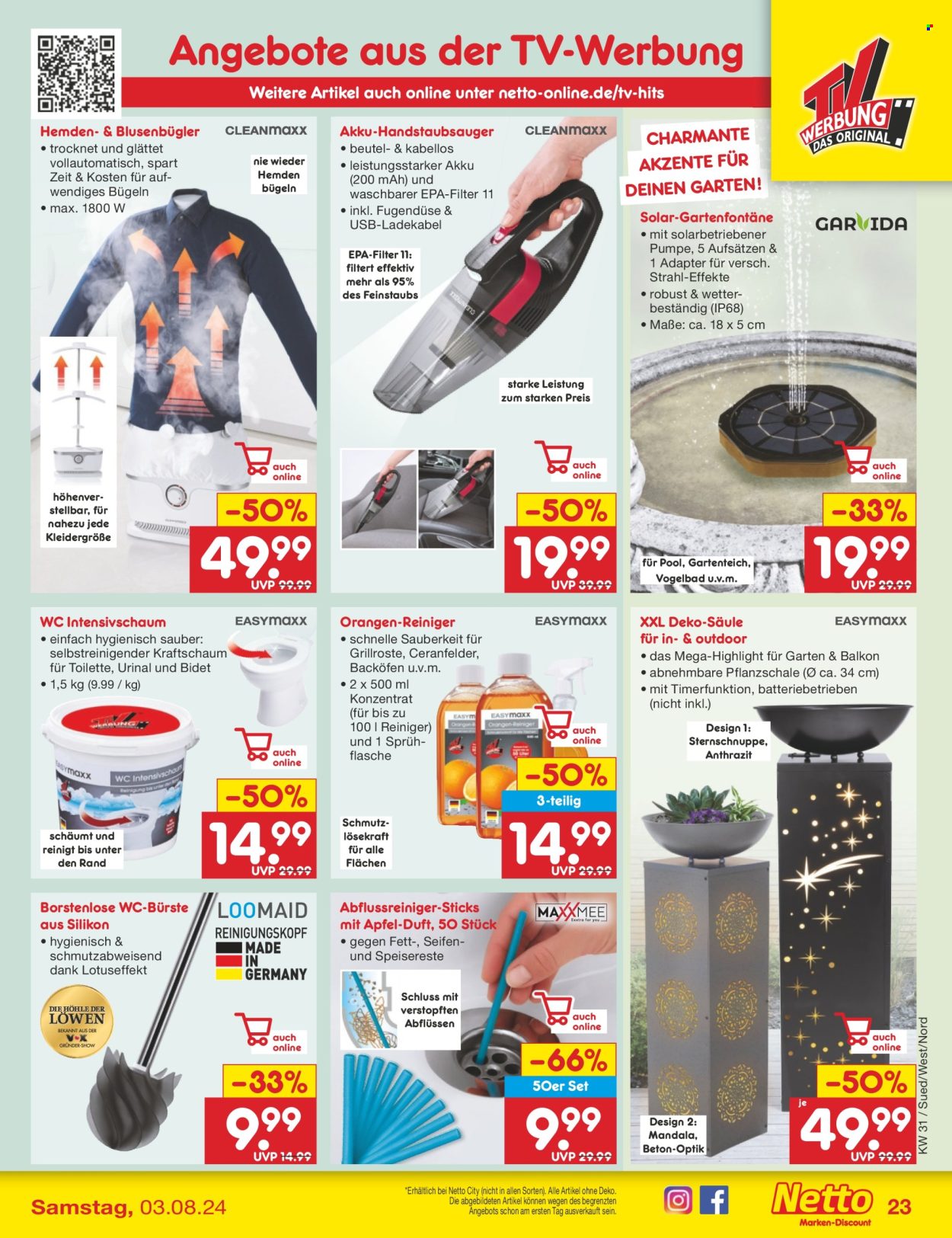 Netto Marken-Discount Prospekte  - 29.07.2024 - 3.08.2024. Seite 29