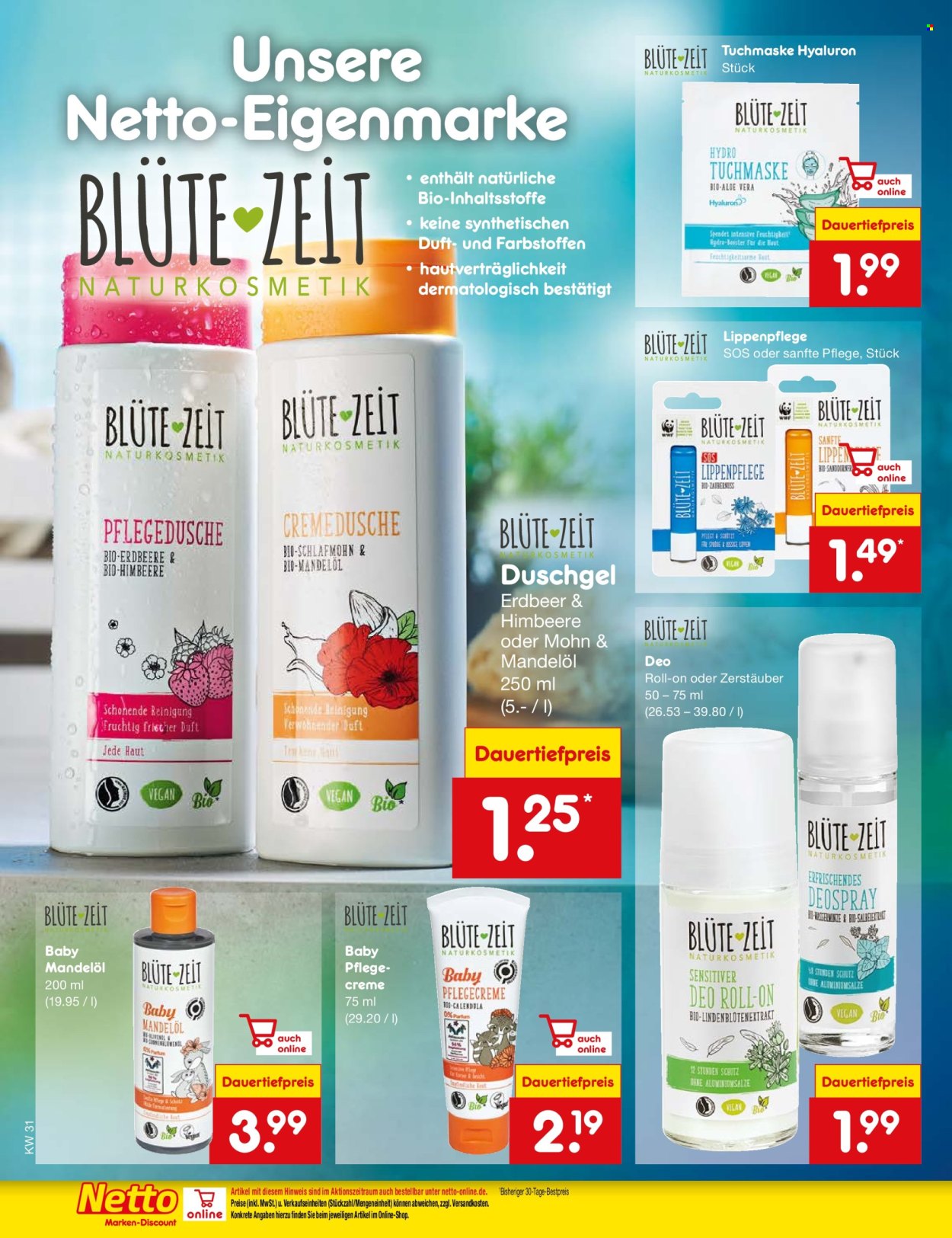 Netto Marken-Discount Prospekte  - 29.07.2024 - 3.08.2024. Seite 32