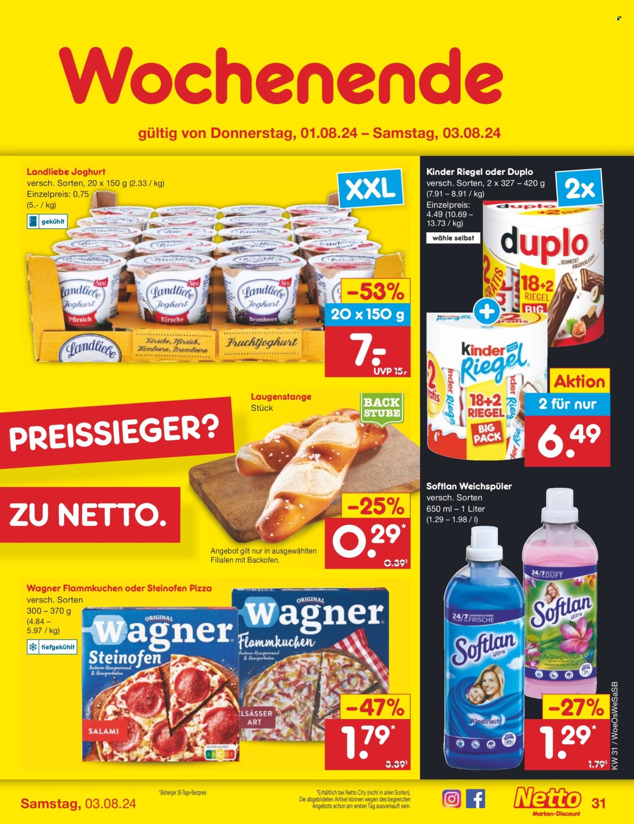 Netto Marken-Discount Prospekte  - 29.07.2024 - 3.08.2024. Seite 41