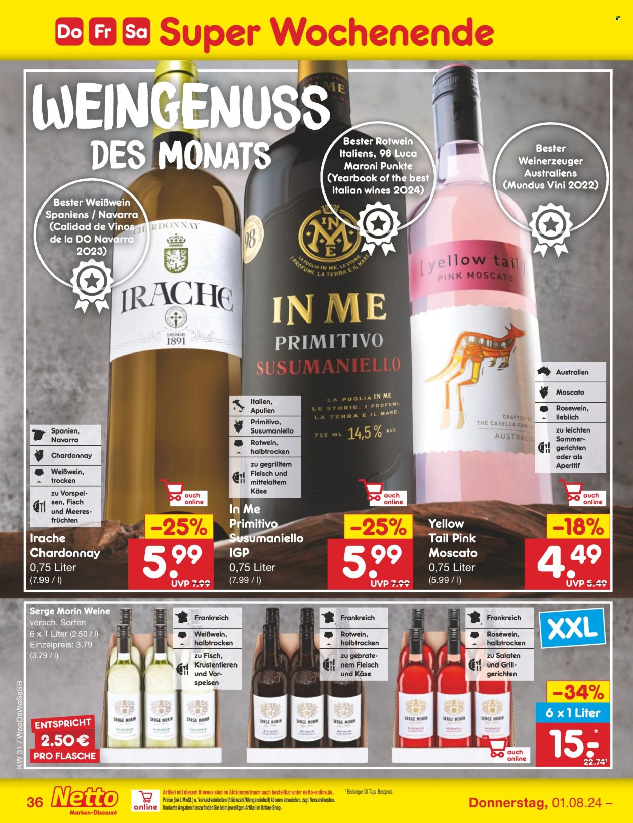 Netto Marken-Discount Prospekte  - 29.07.2024 - 3.08.2024. Seite 46