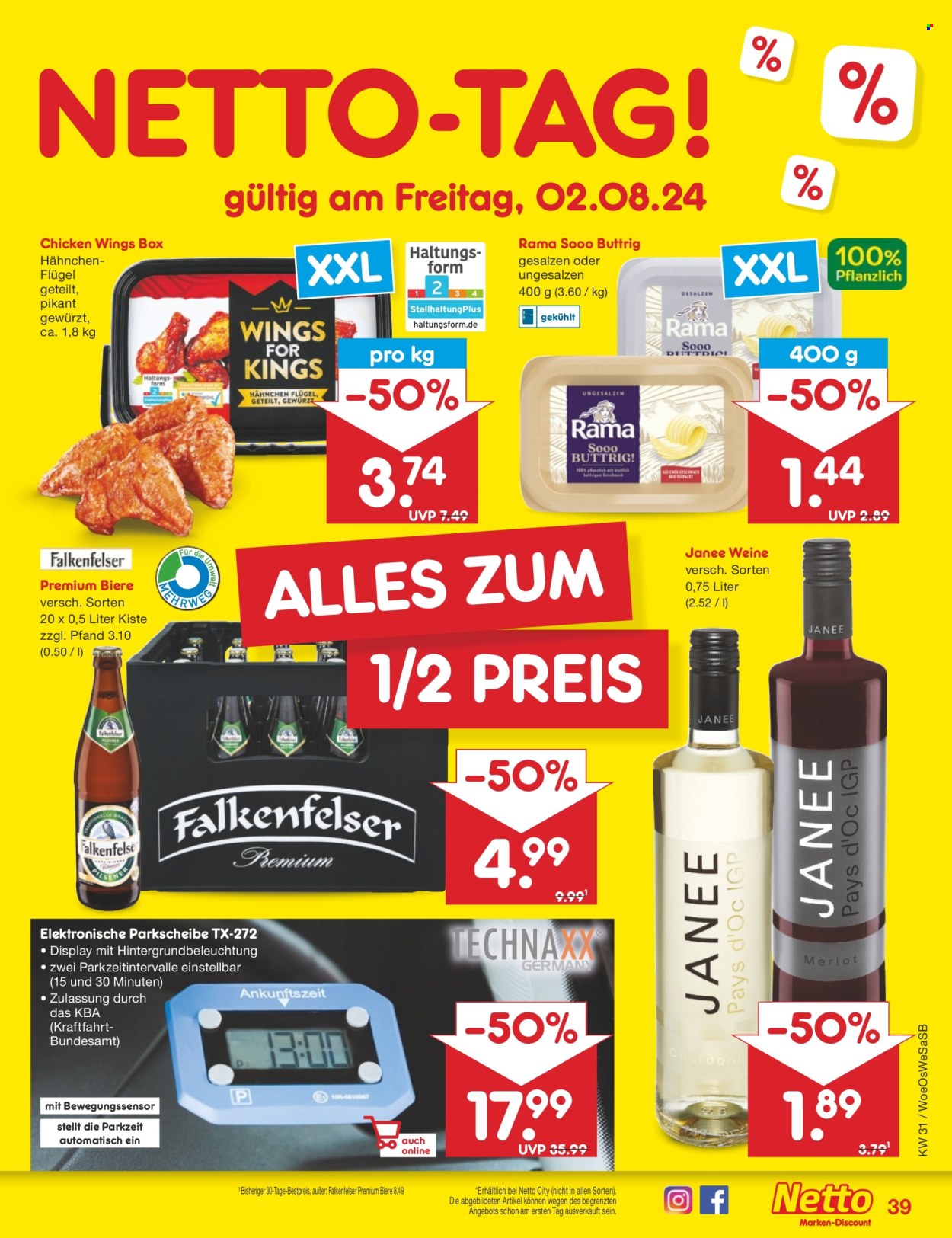 Netto Marken-Discount Prospekte  - 29.07.2024 - 3.08.2024. Seite 49