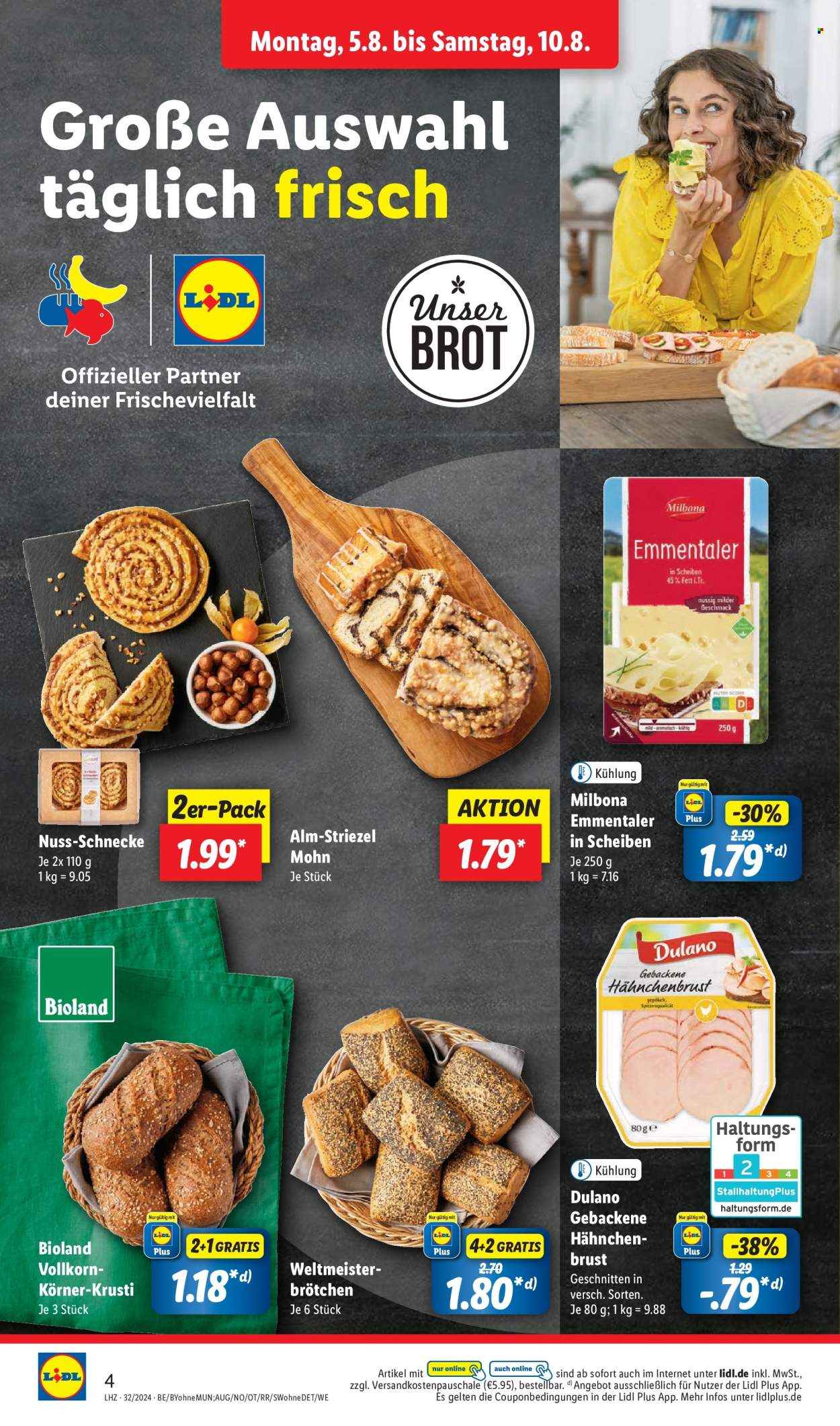Lidl Prospekte  - 5.08.2024 - 10.08.2024. Seite 4