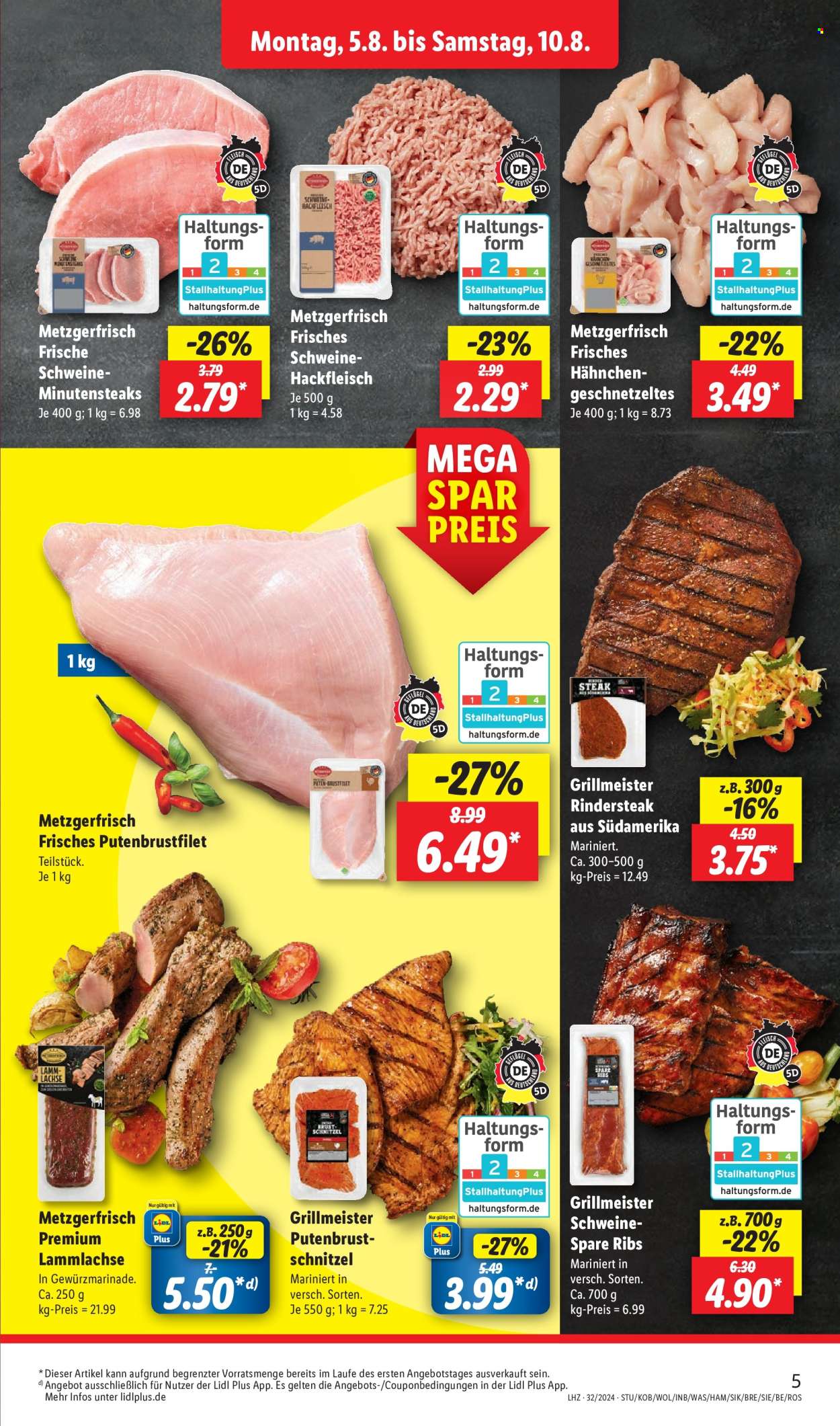 Lidl Prospekte  - 5.08.2024 - 10.08.2024. Seite 7