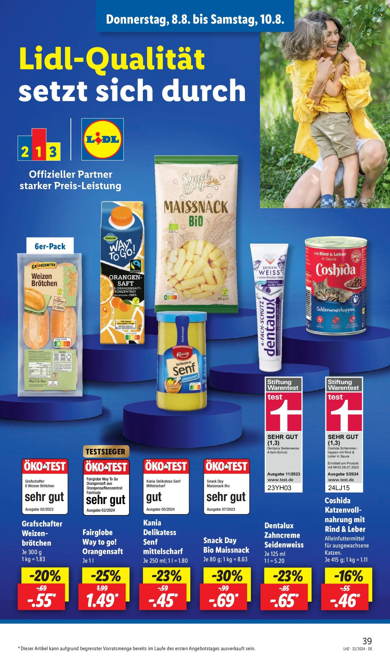 Lidl Prospekte  - 5.08.2024 - 10.08.2024. Seite 55