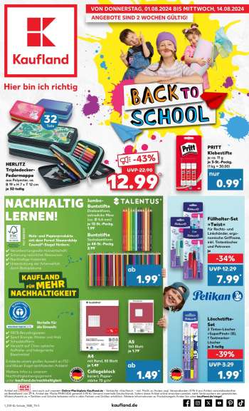 Prospekte Kaufland - 1.08.2024 - 14.08.2024.
