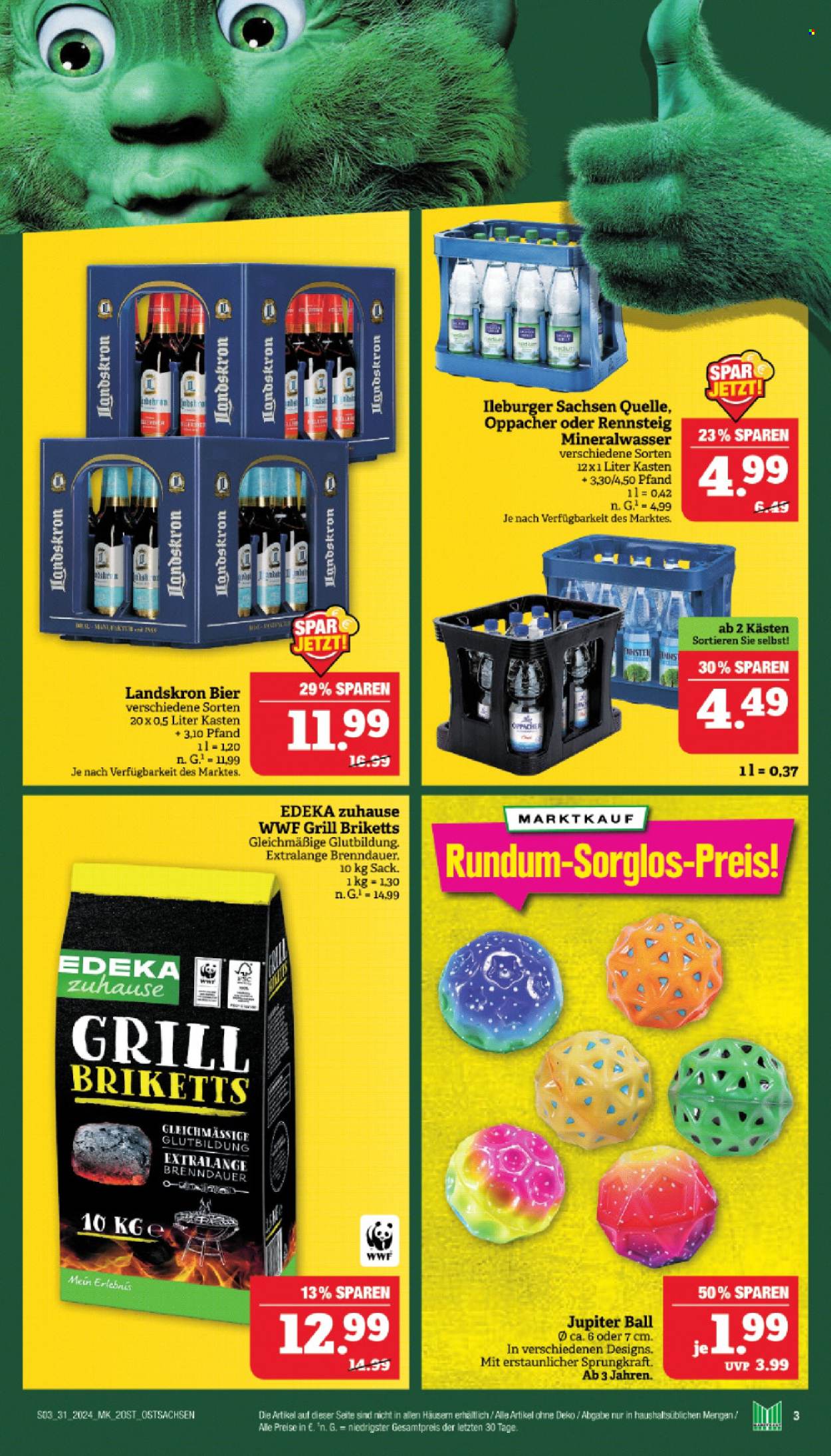 Marktkauf Prospekte  - 29.07.2024 - 3.08.2024. Seite 3