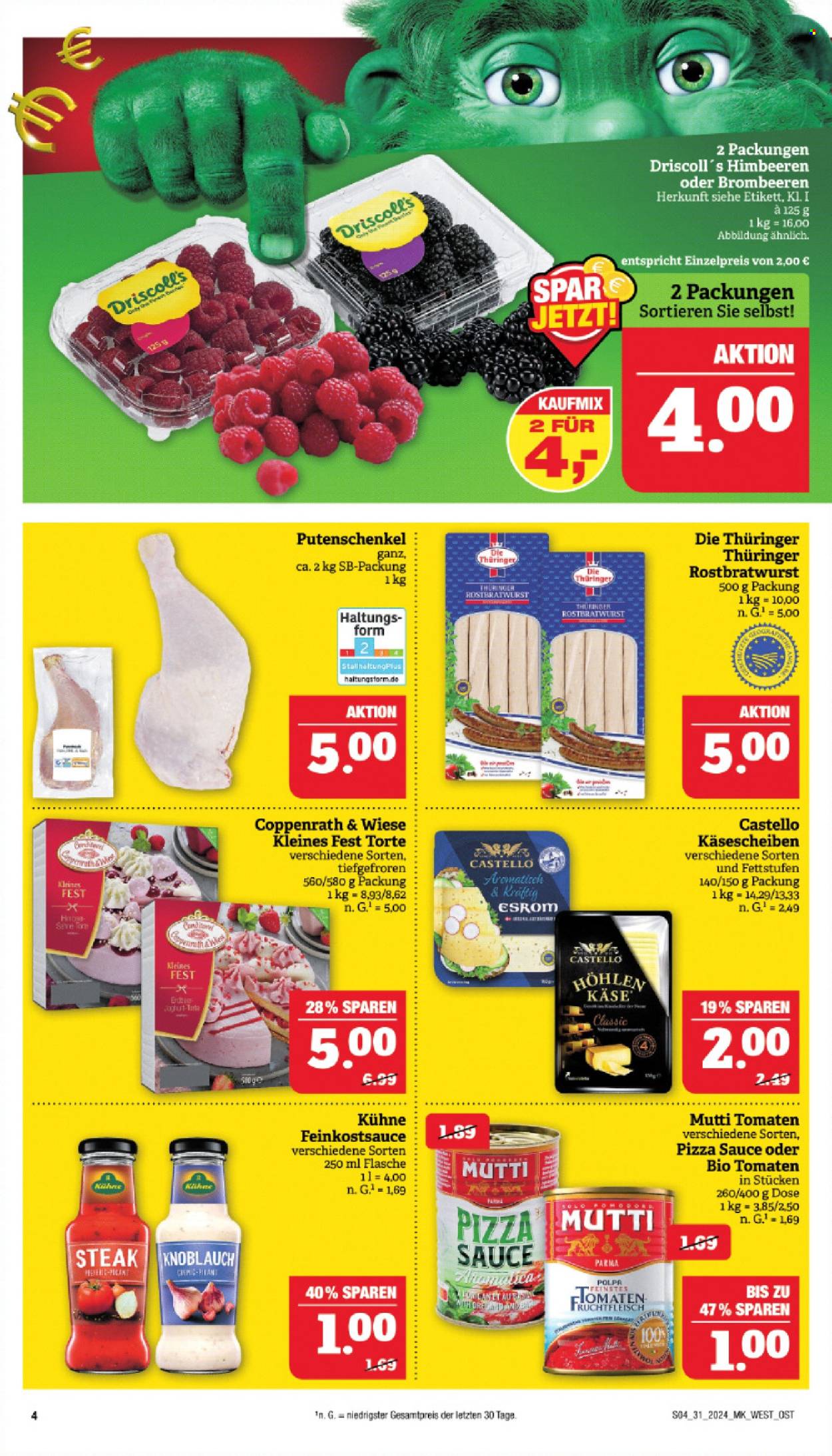 Marktkauf Prospekte  - 29.07.2024 - 3.08.2024. Seite 4