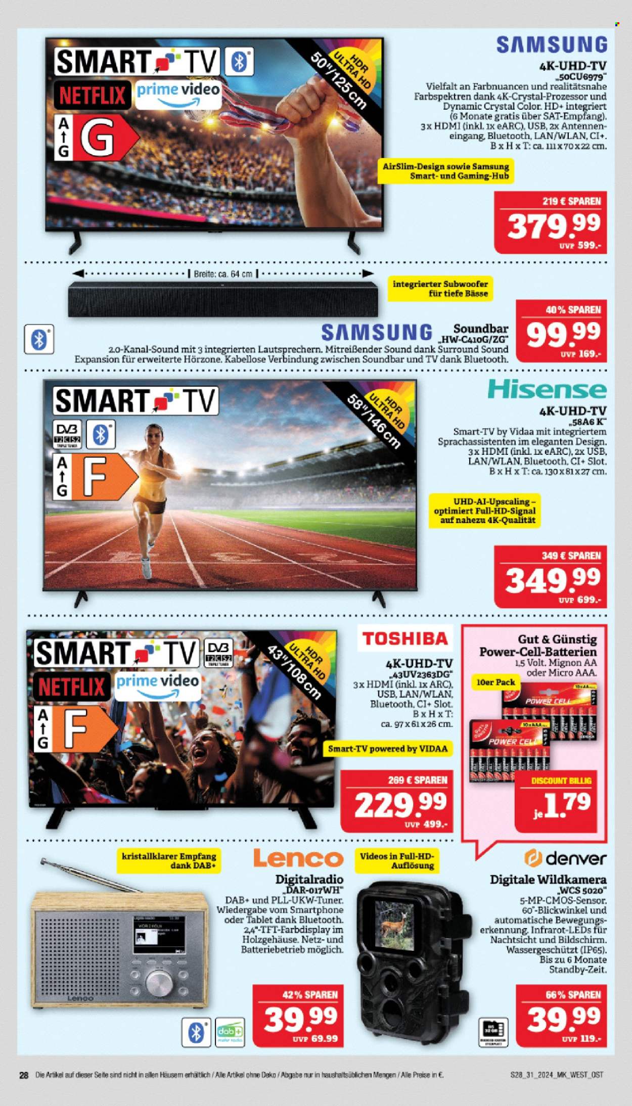 Marktkauf Prospekte  - 29.07.2024 - 3.08.2024. Seite 28