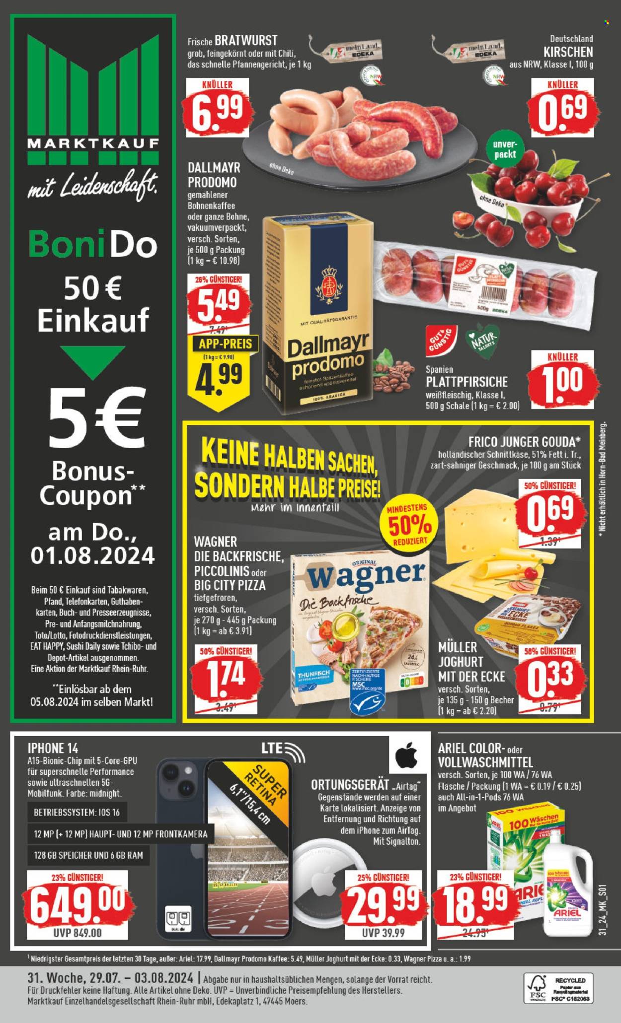 Marktkauf Prospekte  - 29.07.2024 - 3.08.2024. Seite 1