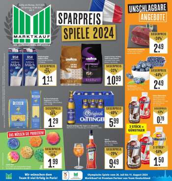 Prospekte Marktkauf - 29.07.2024 - 3.08.2024.