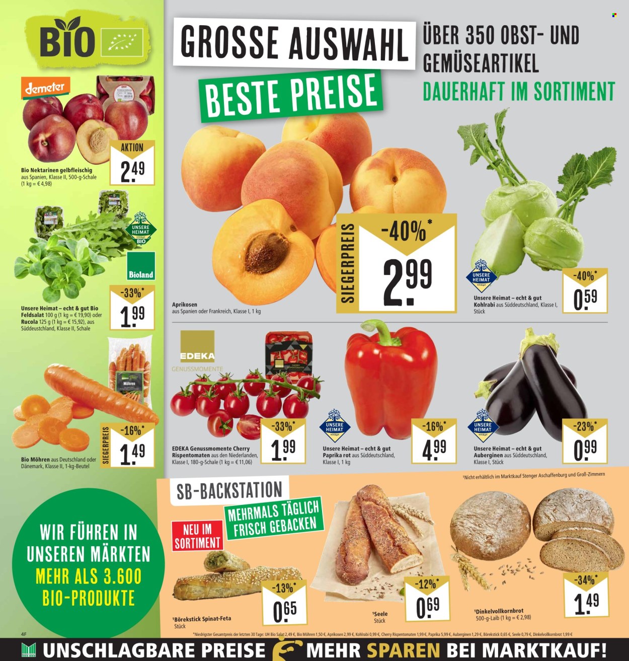 Marktkauf Prospekte  - 29.07.2024 - 3.08.2024. Seite 4