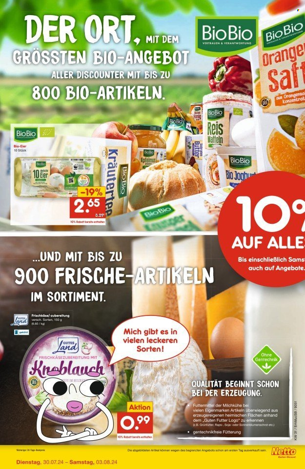 Netto Marken-Discount Prospekte  - 30.07.2024 - 3.08.2024. Seite 3