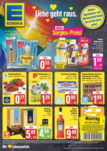 Prospekte Edeka - 29.07.2024 - 3.08.2024.