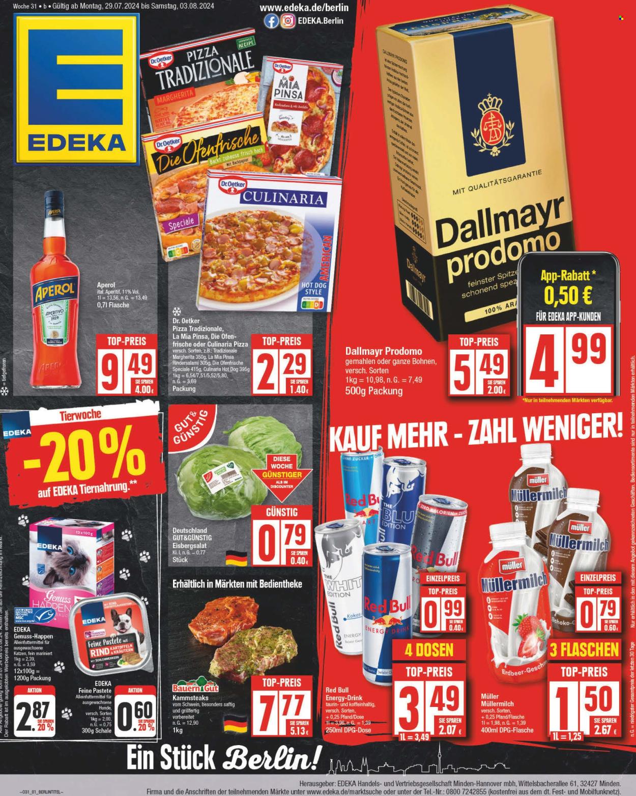 Edeka Prospekte  - 29.07.2024 - 3.08.2024. Seite 1