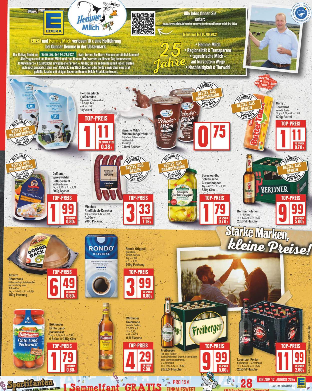 Edeka Prospekte  - 29.07.2024 - 3.08.2024. Seite 9