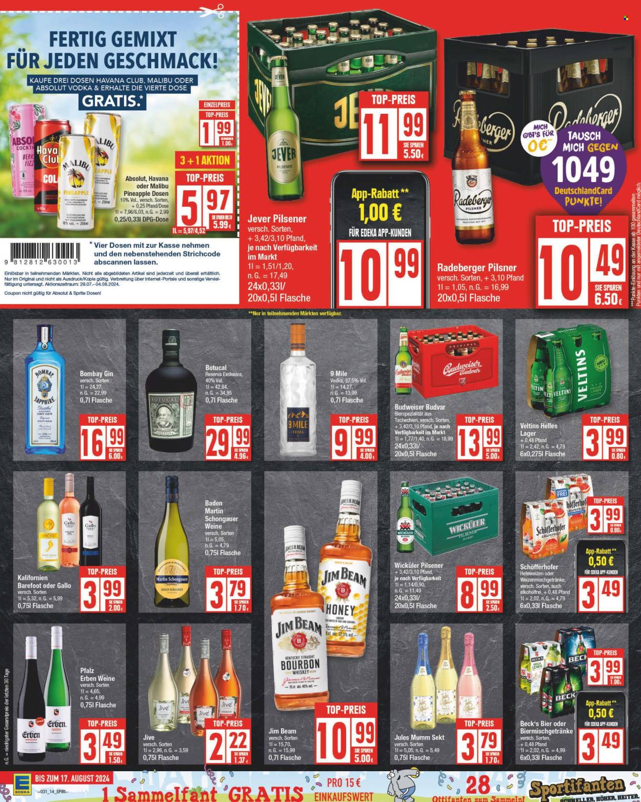 Edeka Prospekte  - 29.07.2024 - 3.08.2024. Seite 14
